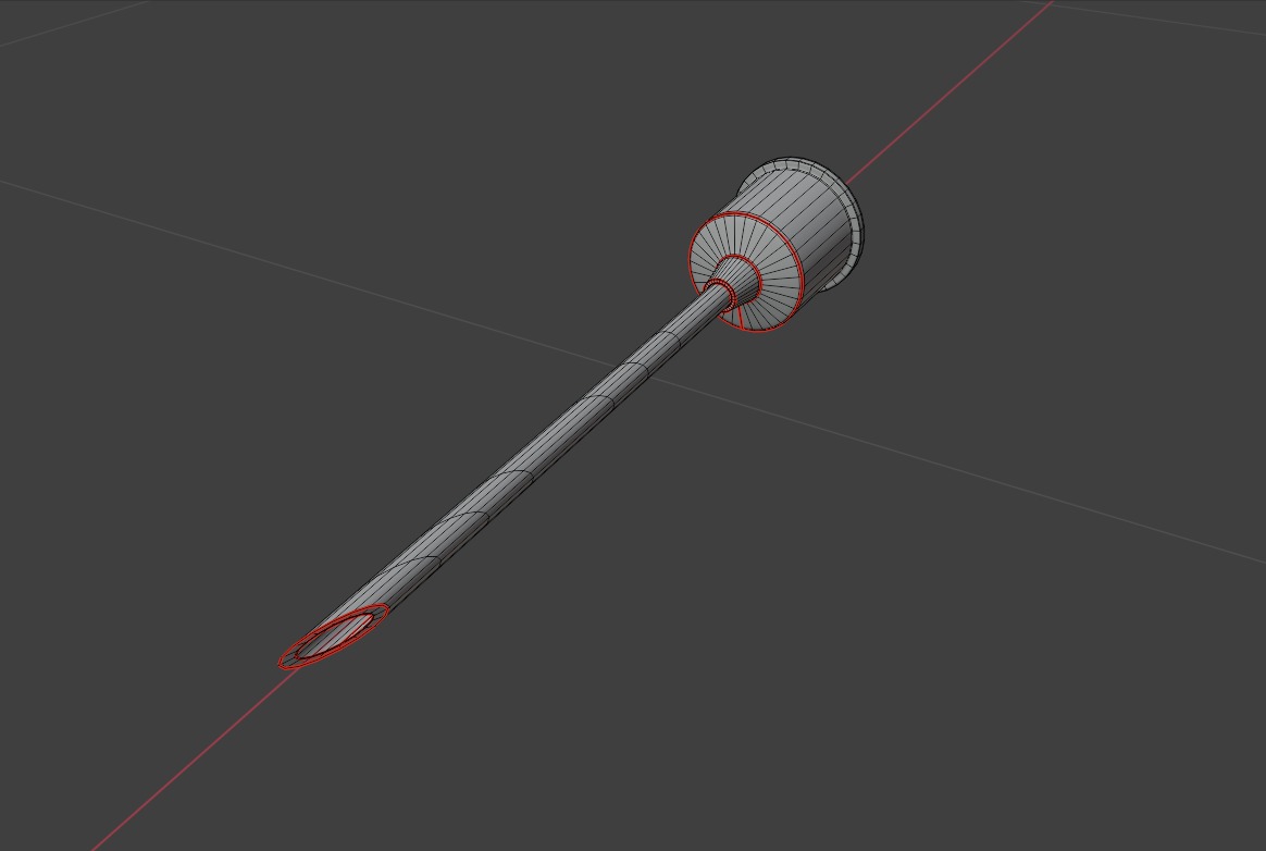 Syringe - Medical Instrument 3d model 3D model_11