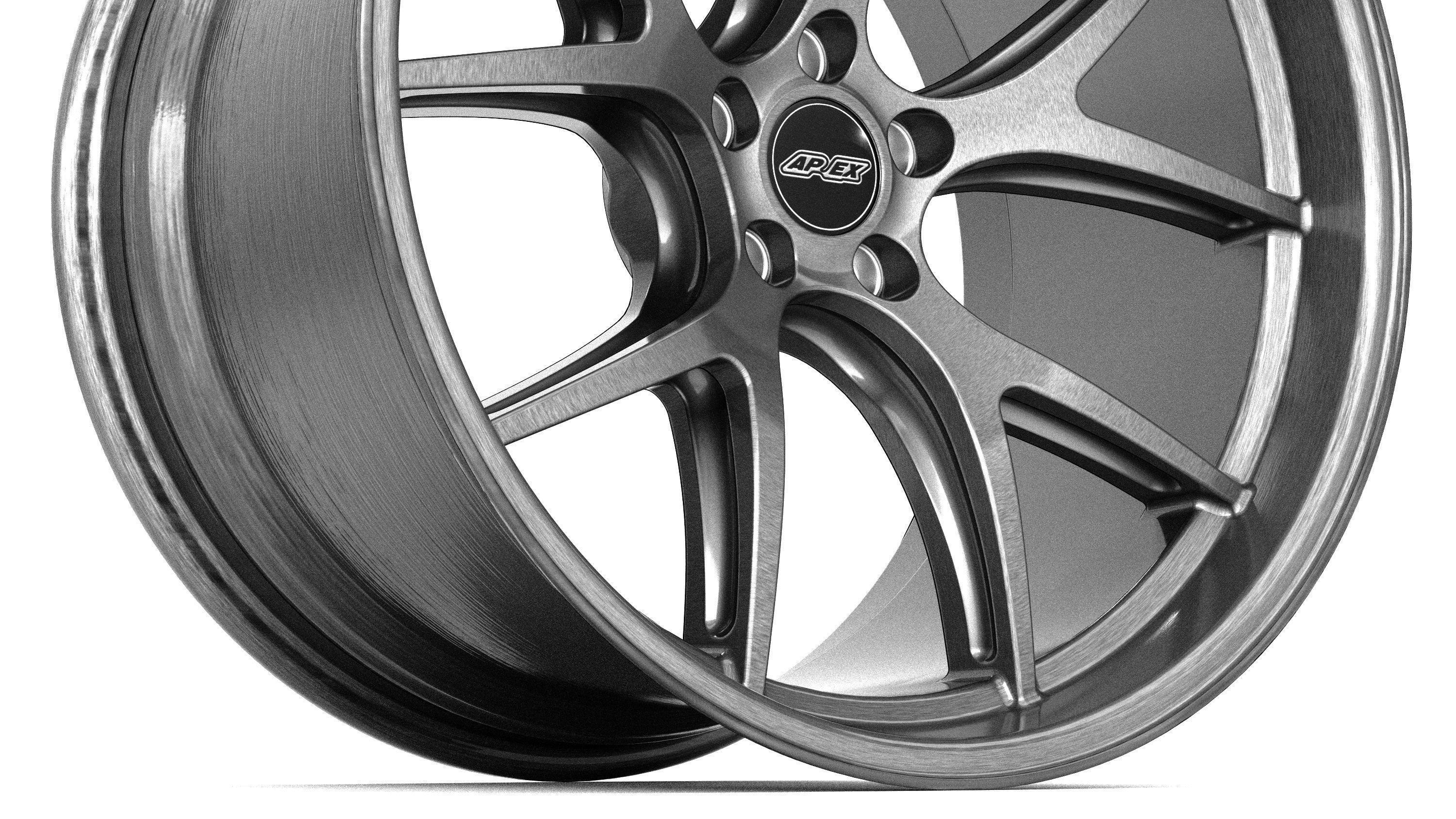 Apex FL5 Wheels 3D model_8