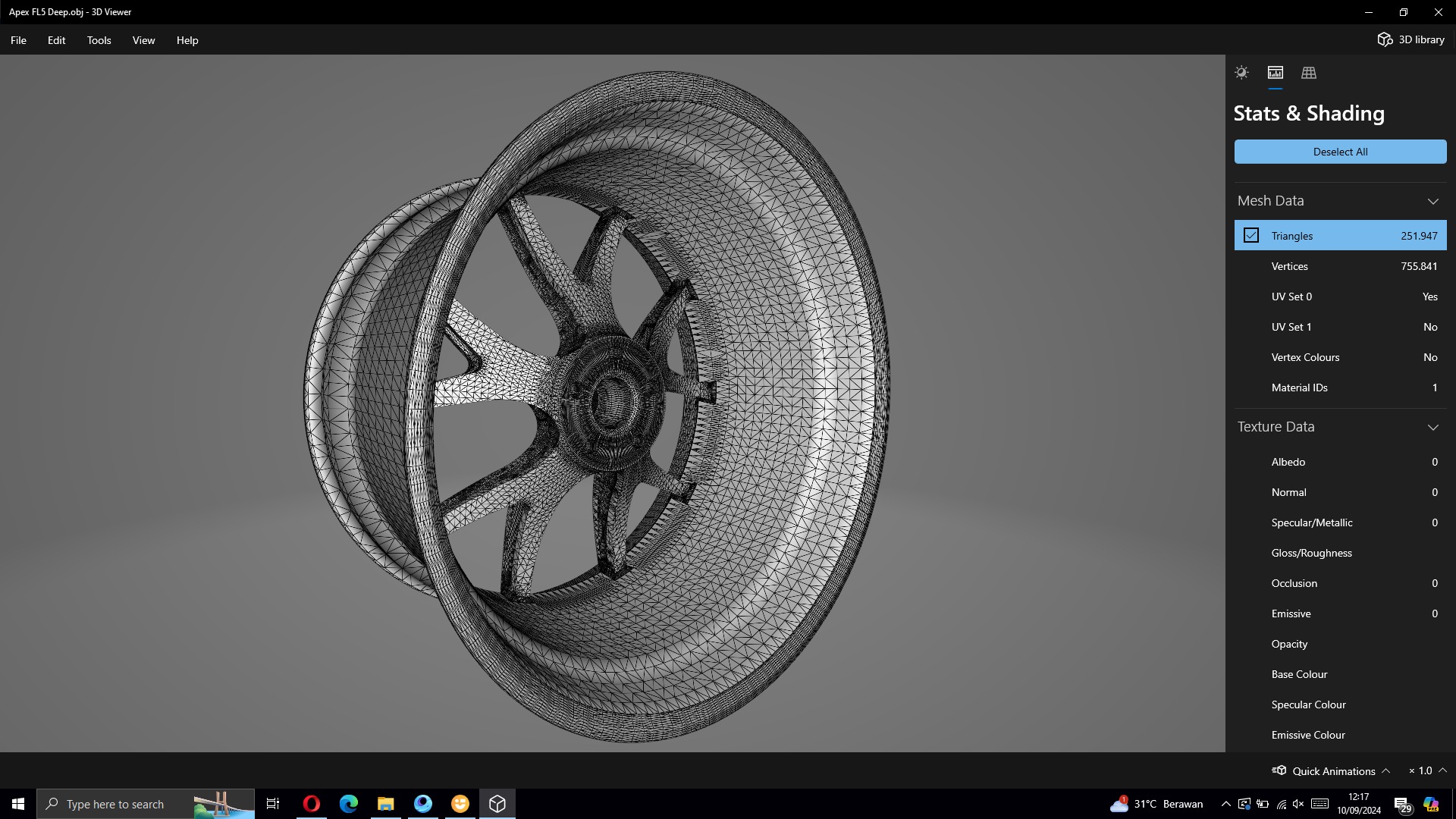 Apex FL5 Wheels 3D model_23