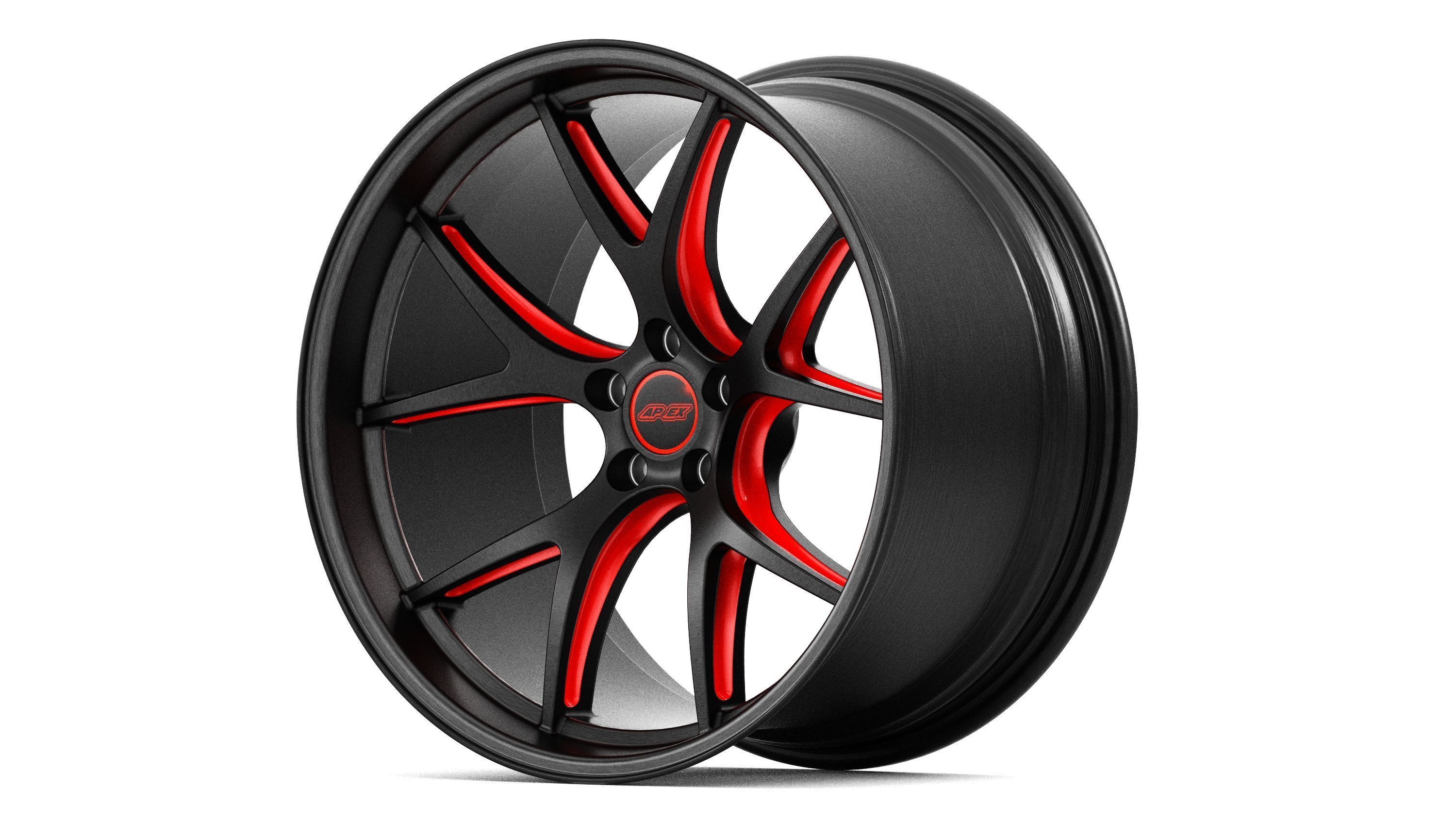 Apex FL5 Wheels 3D model_4