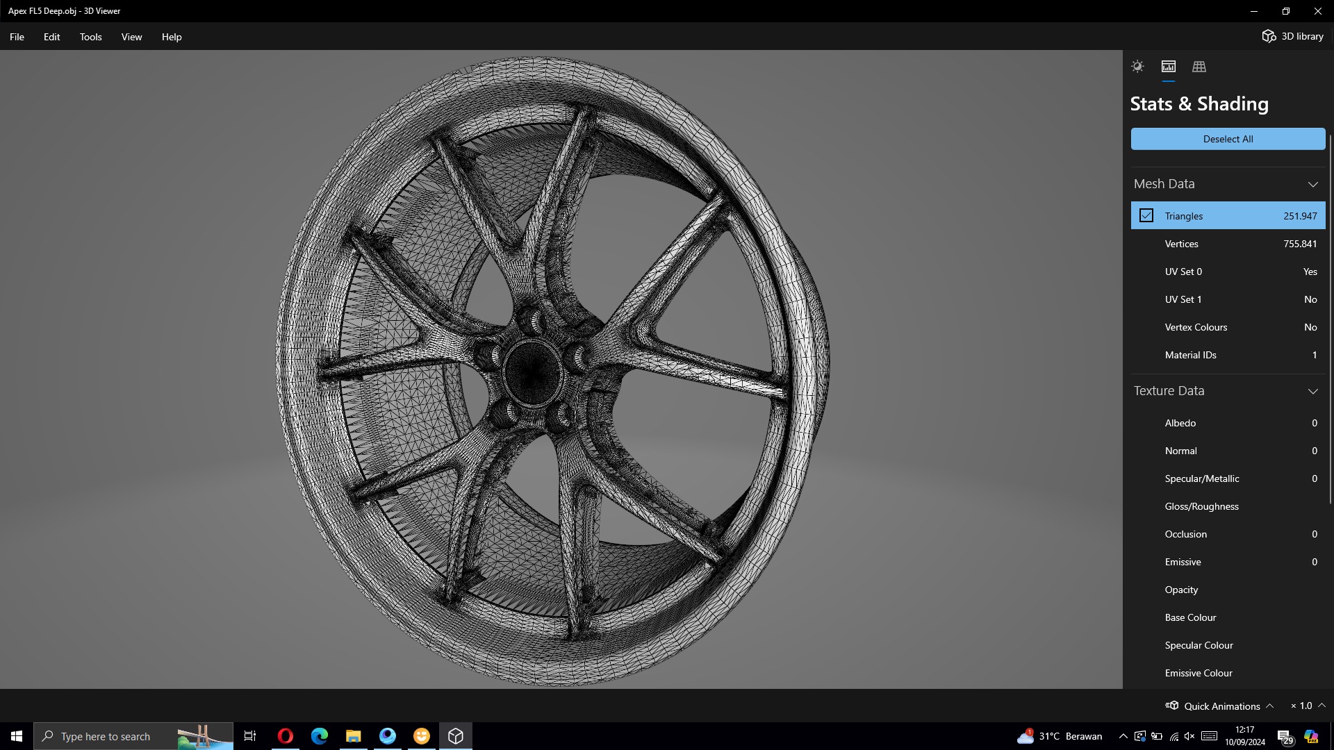 Apex FL5 Wheels 3D model_22