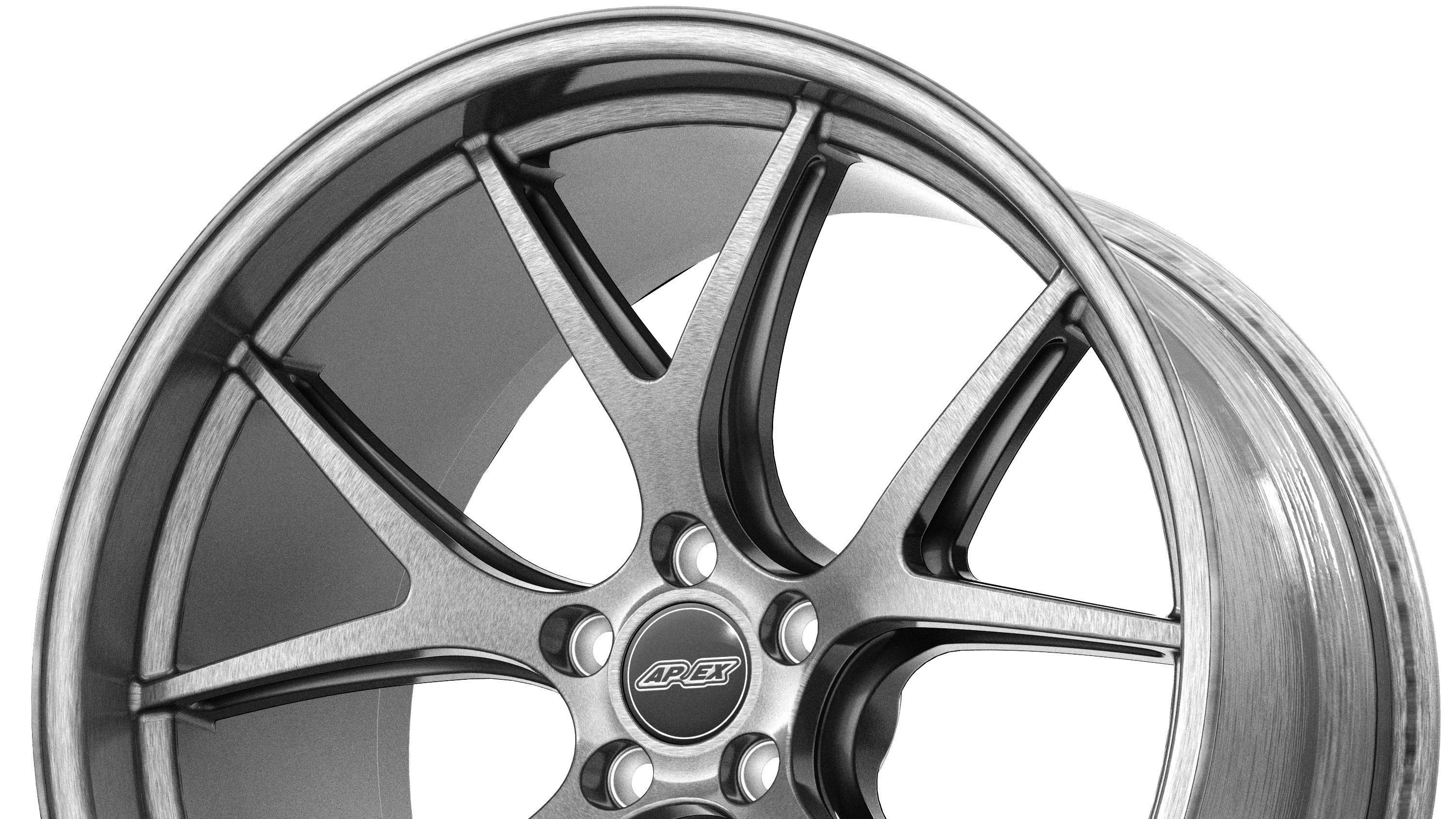 Apex FL5 Wheels 3D model_9