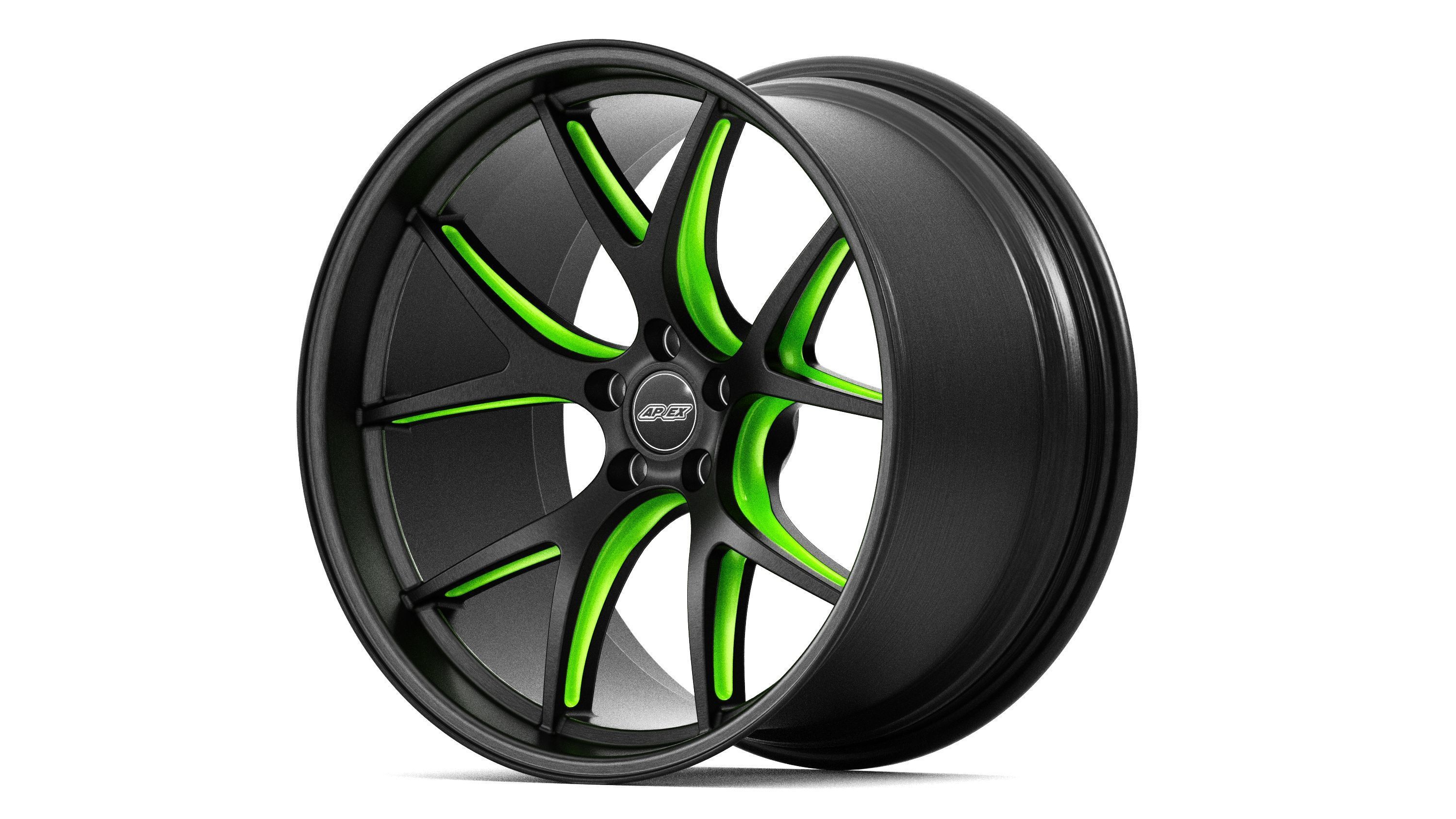Apex FL5 Wheels 3D model_3