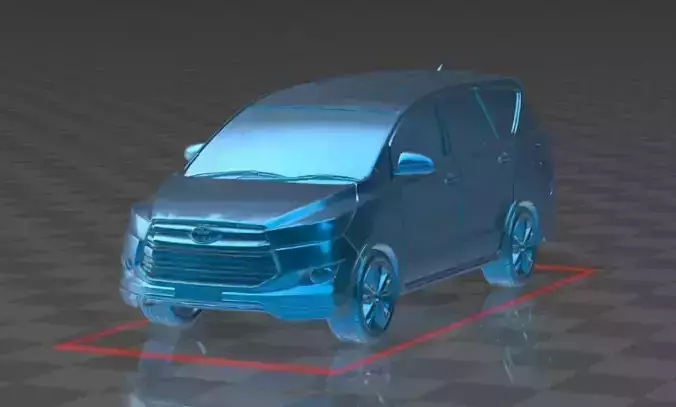 Toyota Innova Venturer 2018 3D print model