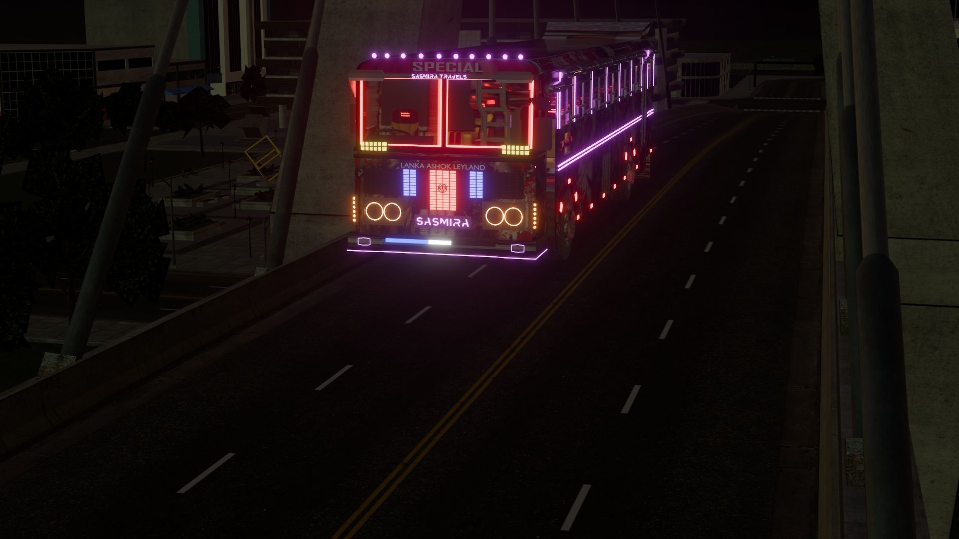 Ashok Leyland Viking Bus 3D model with interior  3D model_16