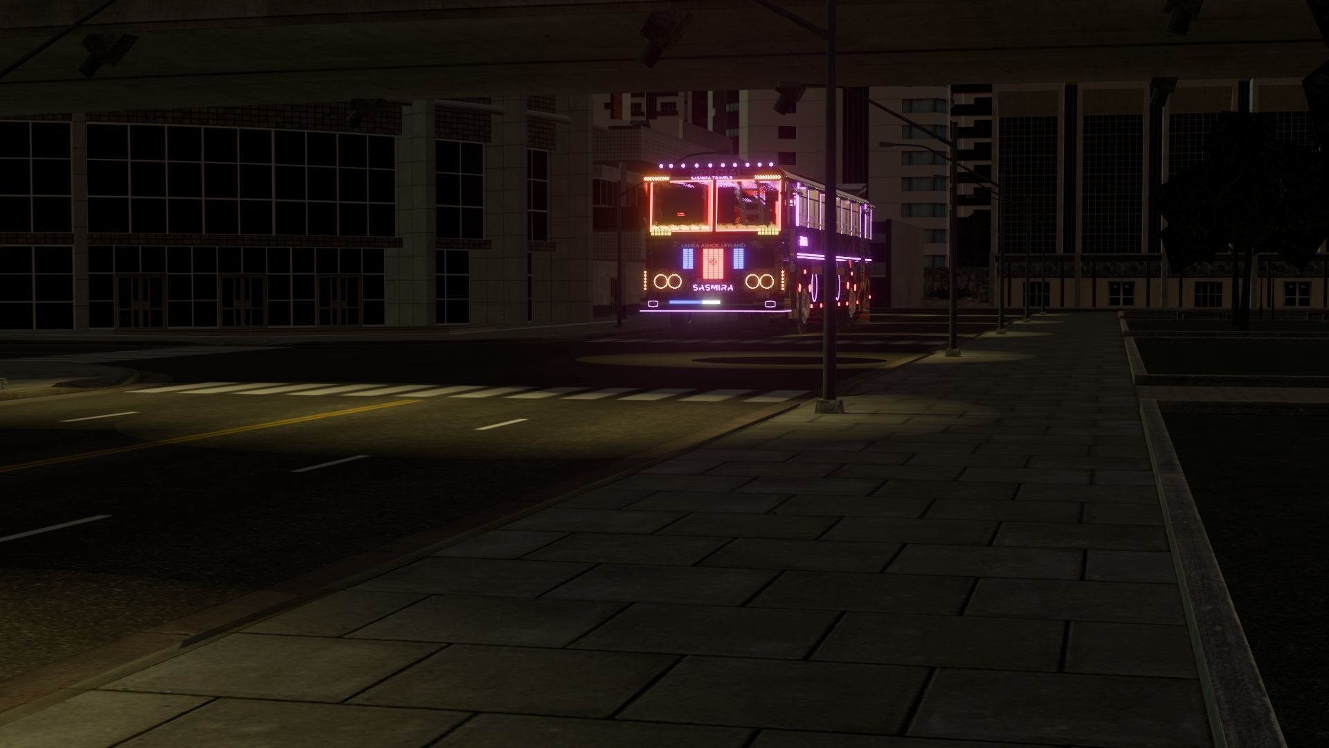 Ashok Leyland Viking Bus 3D model with interior  3D model_15