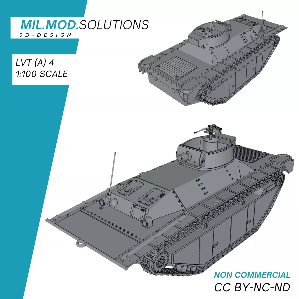 LVT A 4 3D print model