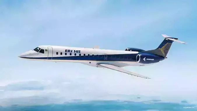 EMBRAER ERJ-145 3D model