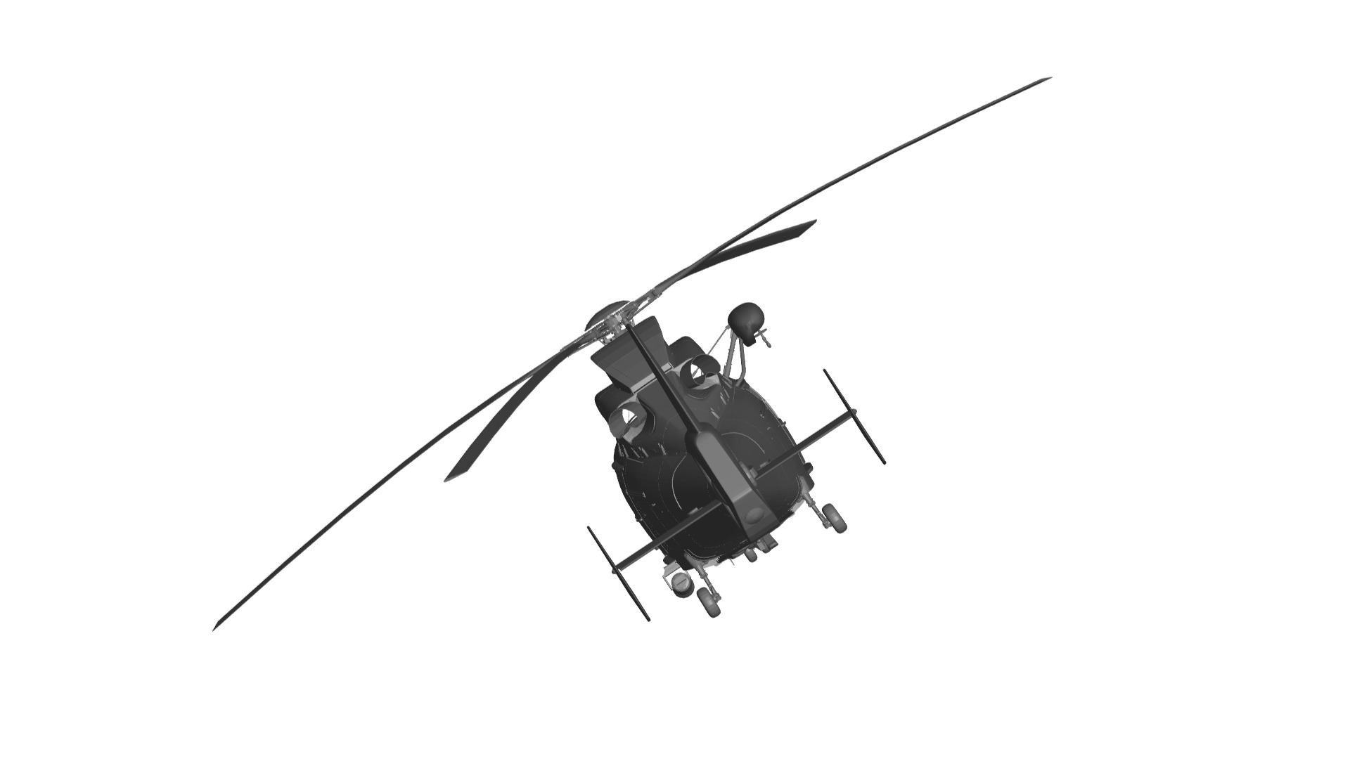 Eurocopter AS-365 3D model_3