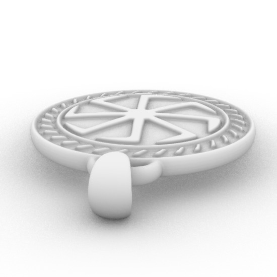 Kolovrat pendant 3D print model_7
