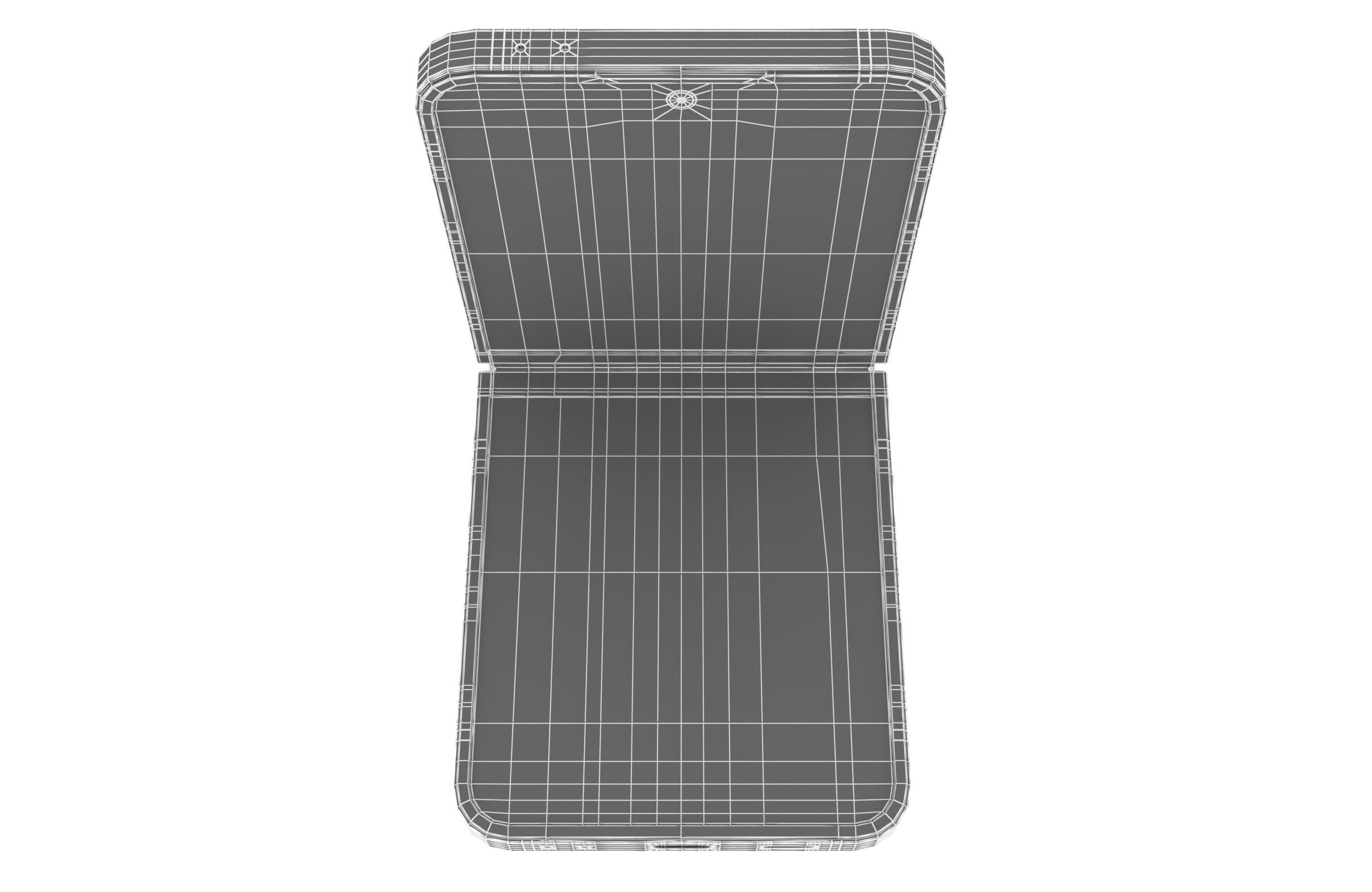 Samsung Galaxy Z Flip 6 Blue 3D model_17