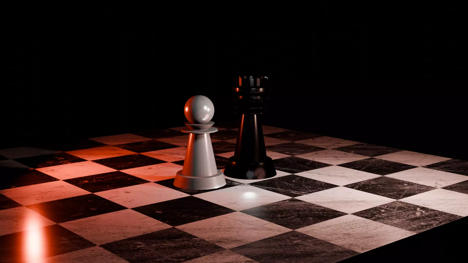 Chess Piece Render 3D model_0
