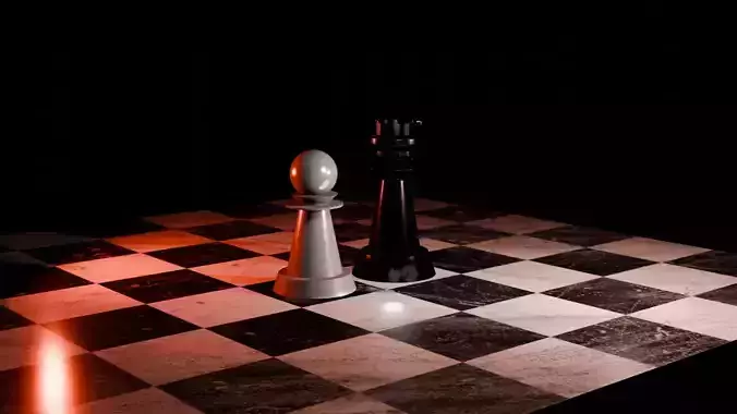 Chess Piece Render