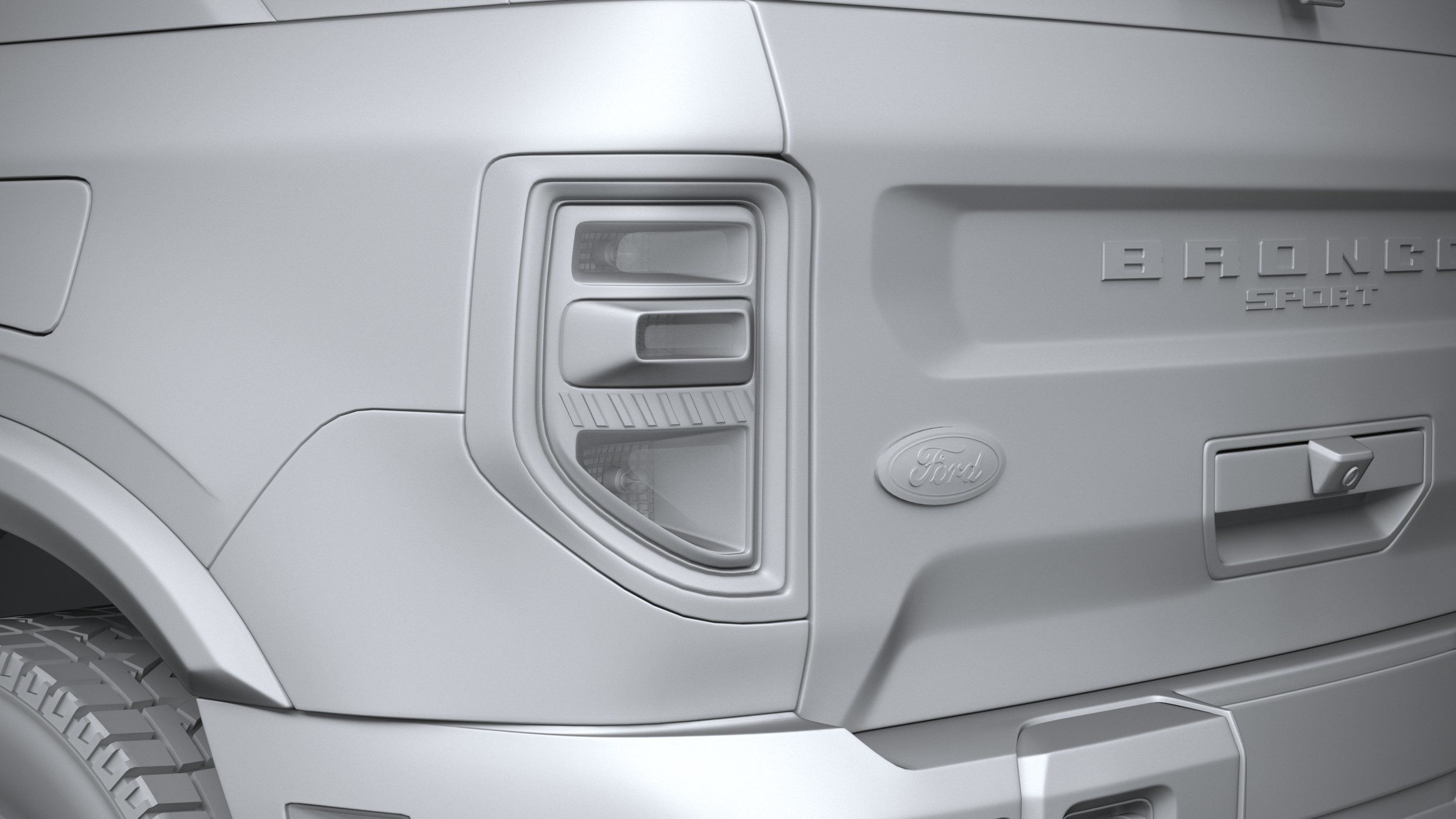 Bronco Sport 2025 3D model_24