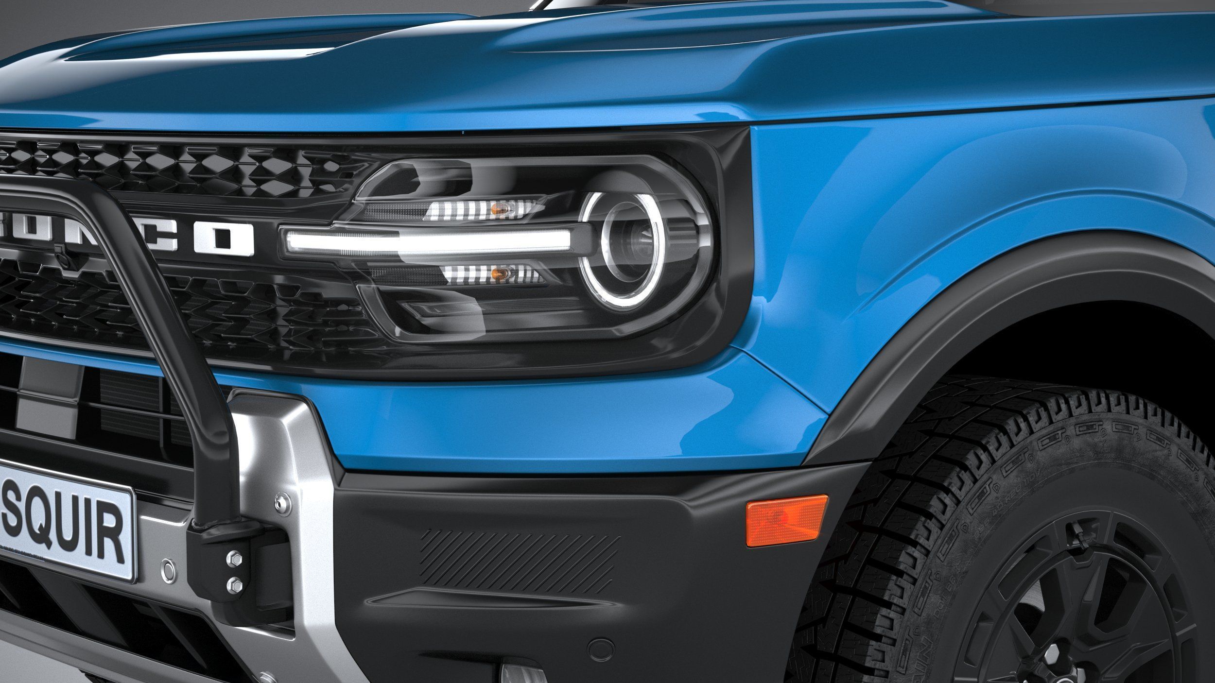 Bronco Sport 2025 3D model_14