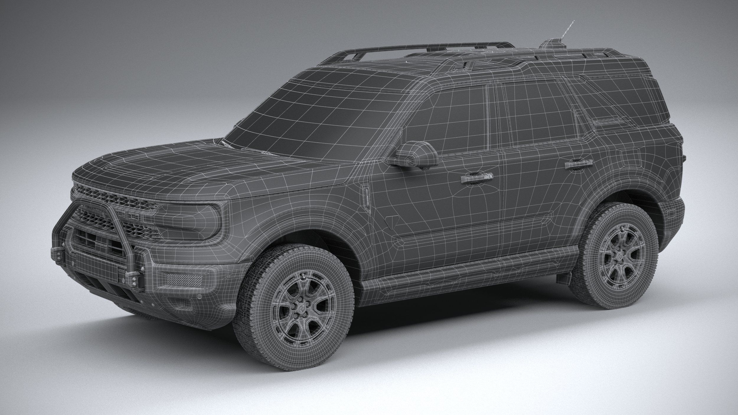 Bronco Sport 2025 3D model_28