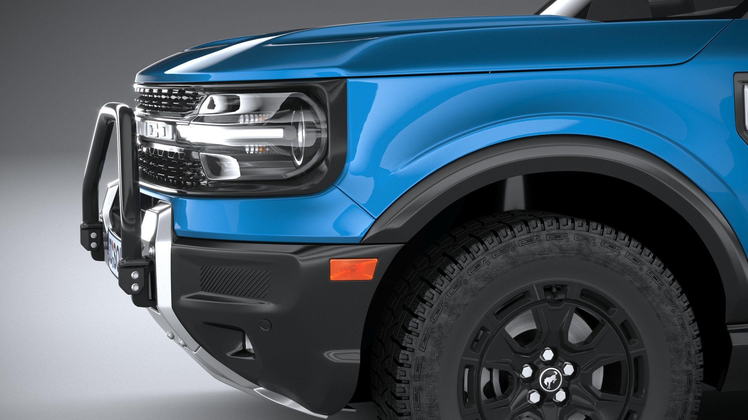 Bronco Sport 2025 3D model_3