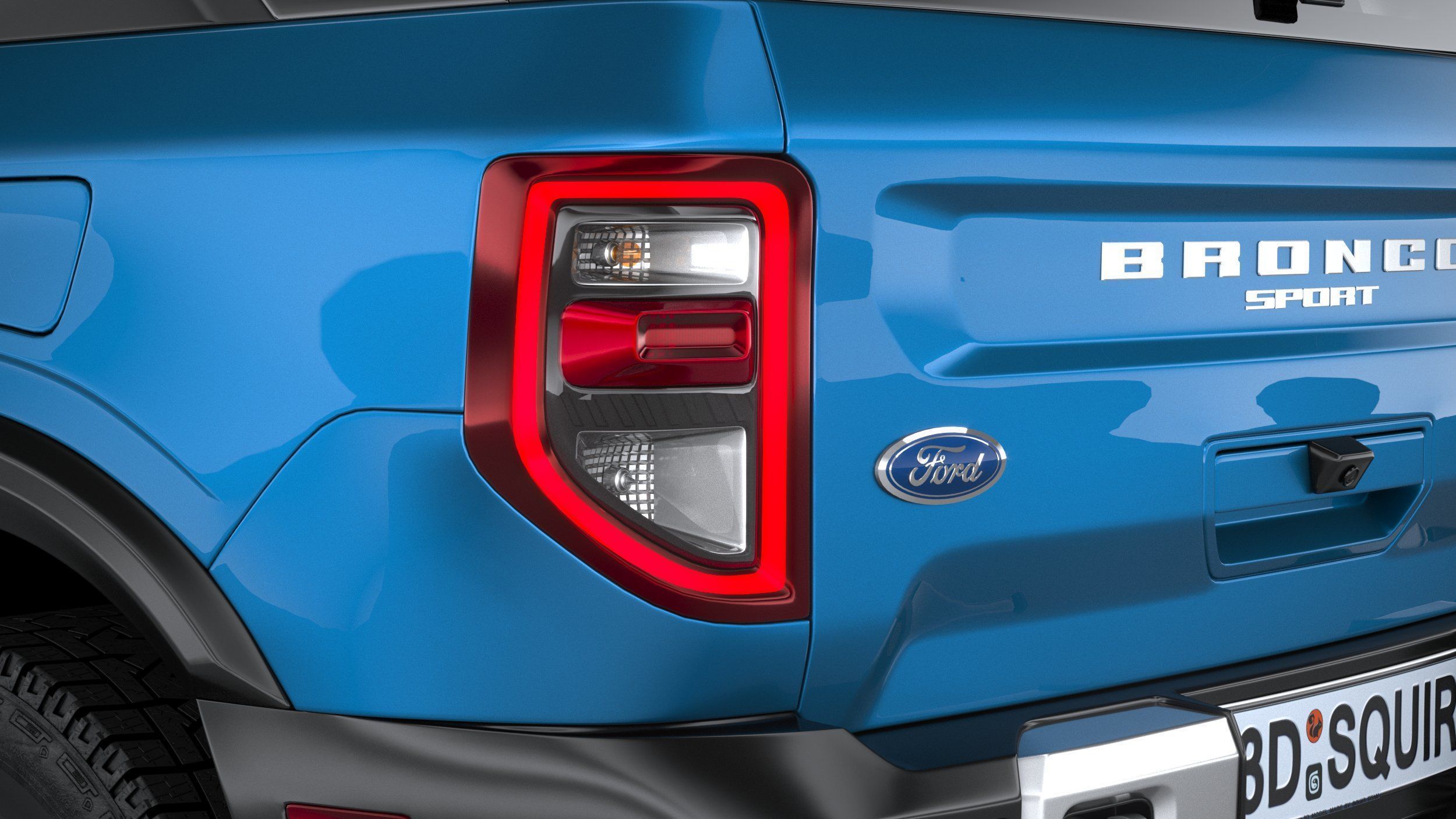 Bronco Sport 2025 3D model_15