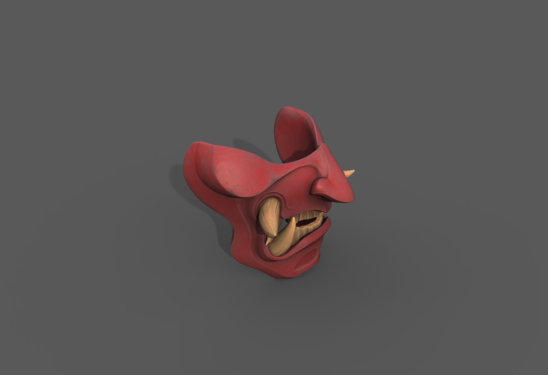 Devil Mask Japan Texture_3