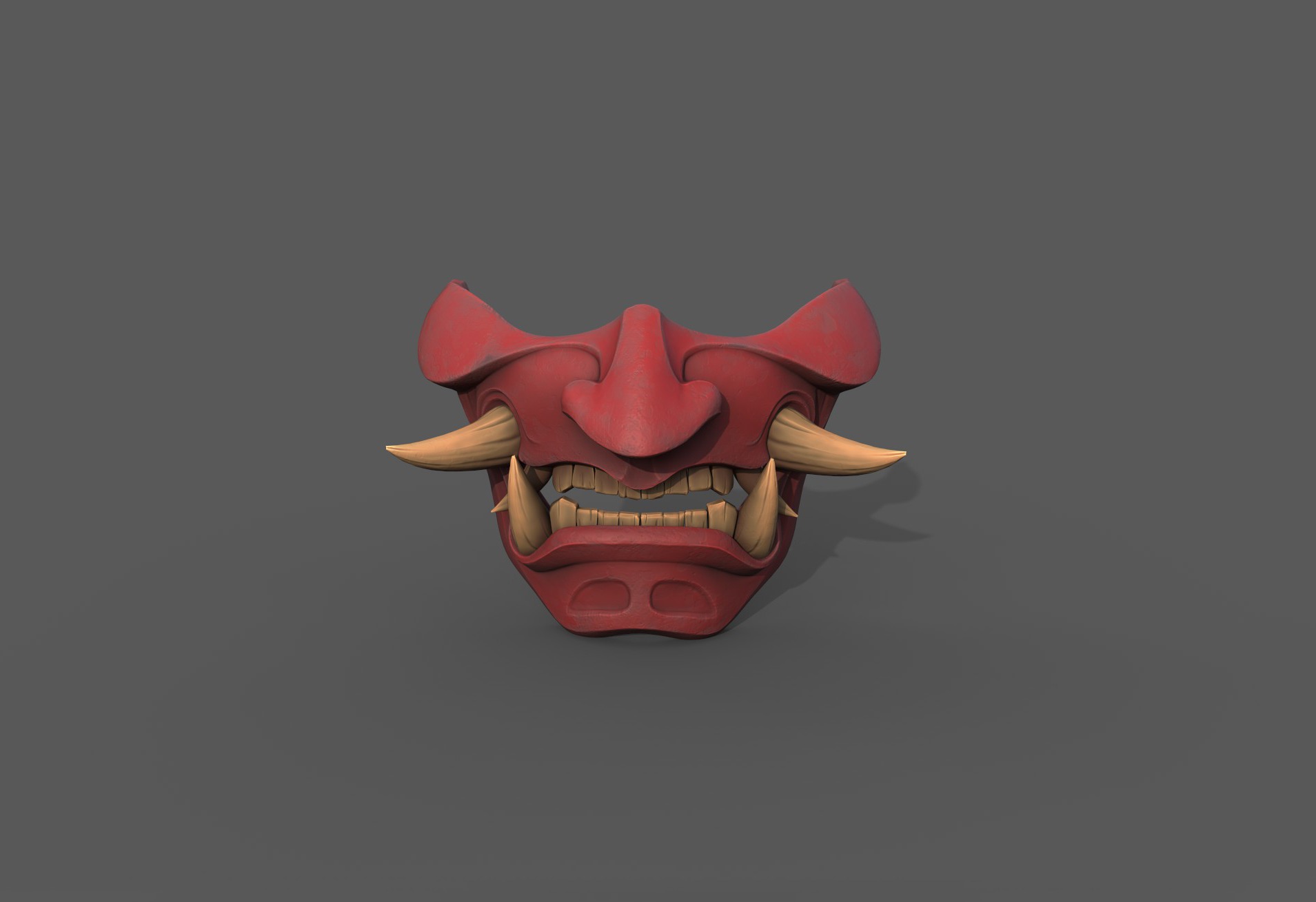 Devil Mask Japan Texture_2