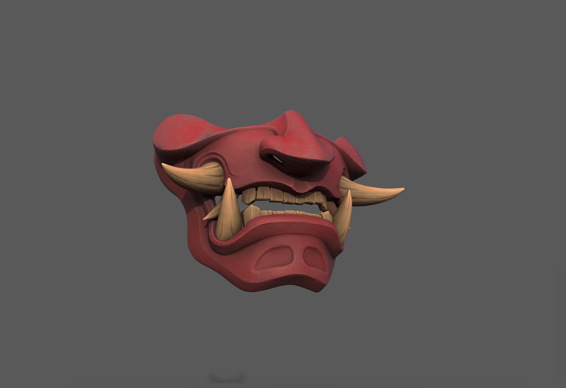 Devil Mask Japan Texture_1