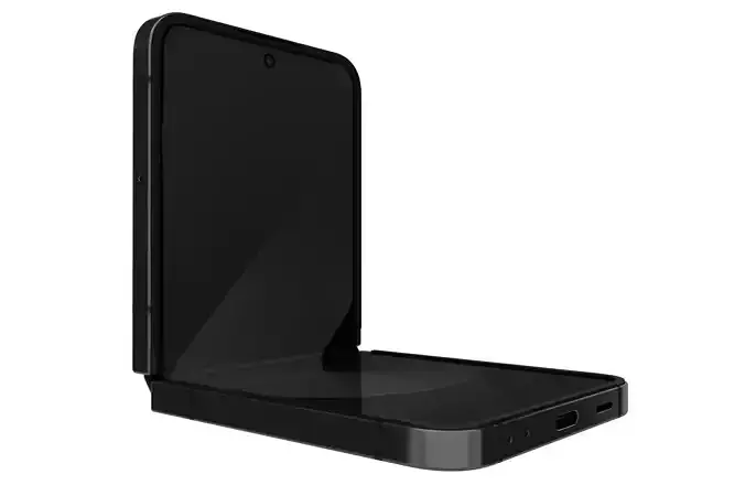 Samsung Galaxy Z Flip 6 Crafted Black 3D model