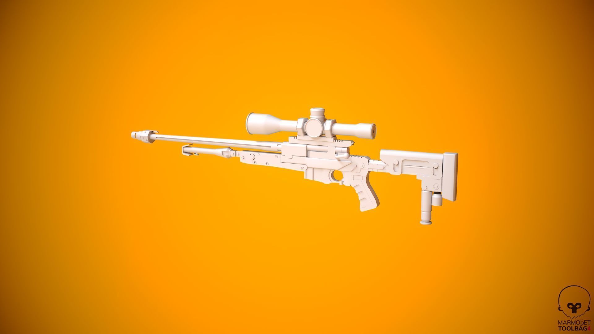 APR-338 Sniper 3D model_4