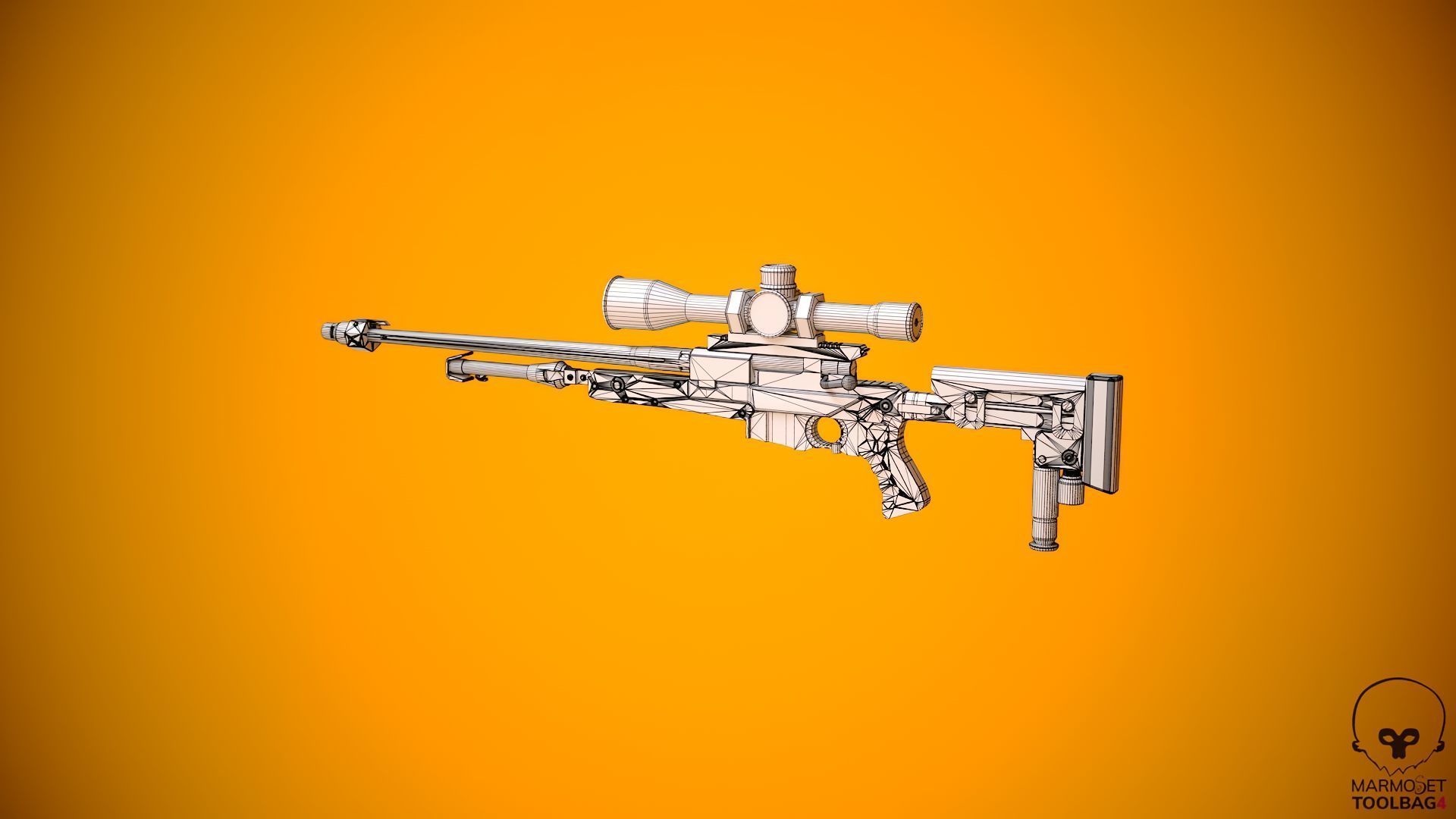 APR-338 Sniper 3D model_5