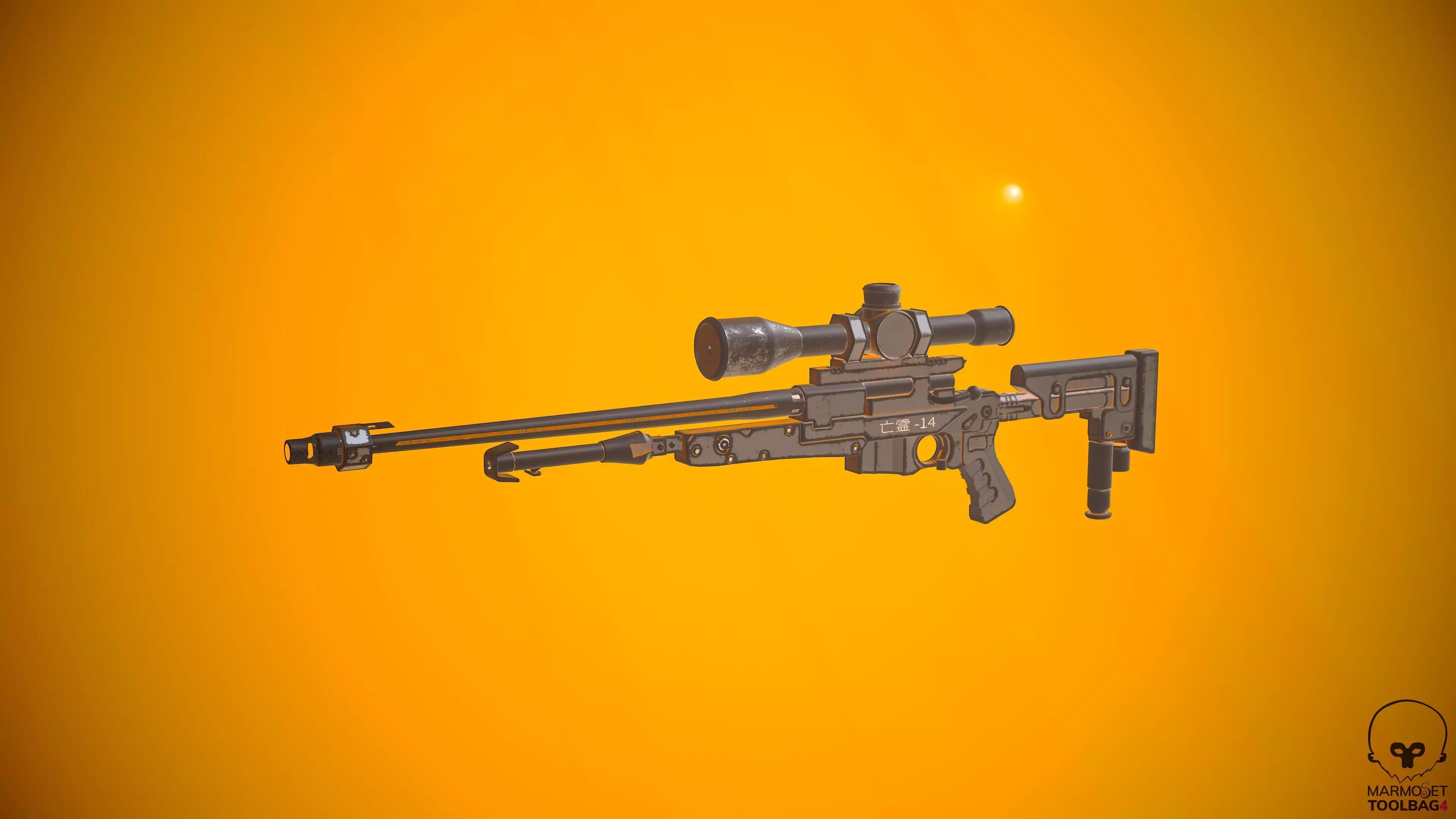 APR-338 Sniper 3D model_0