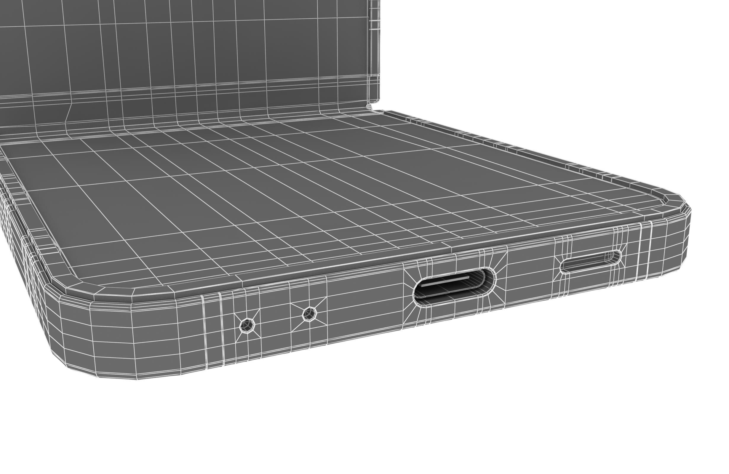 Samsung Galaxy Z Flip 6 Yellow 3D model_11