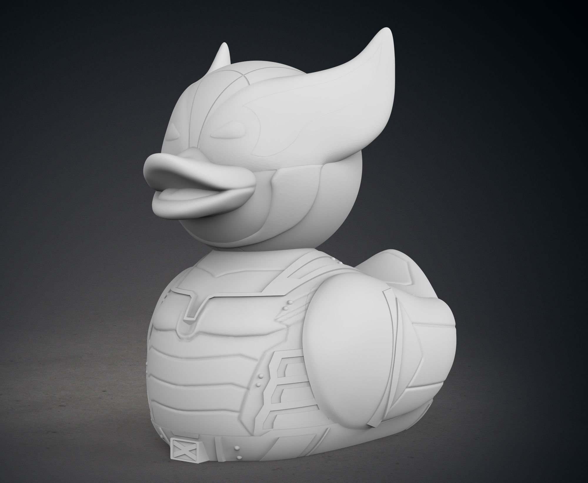 Deadpool and Wolverine Rubber Duck Pack 3D print model_15