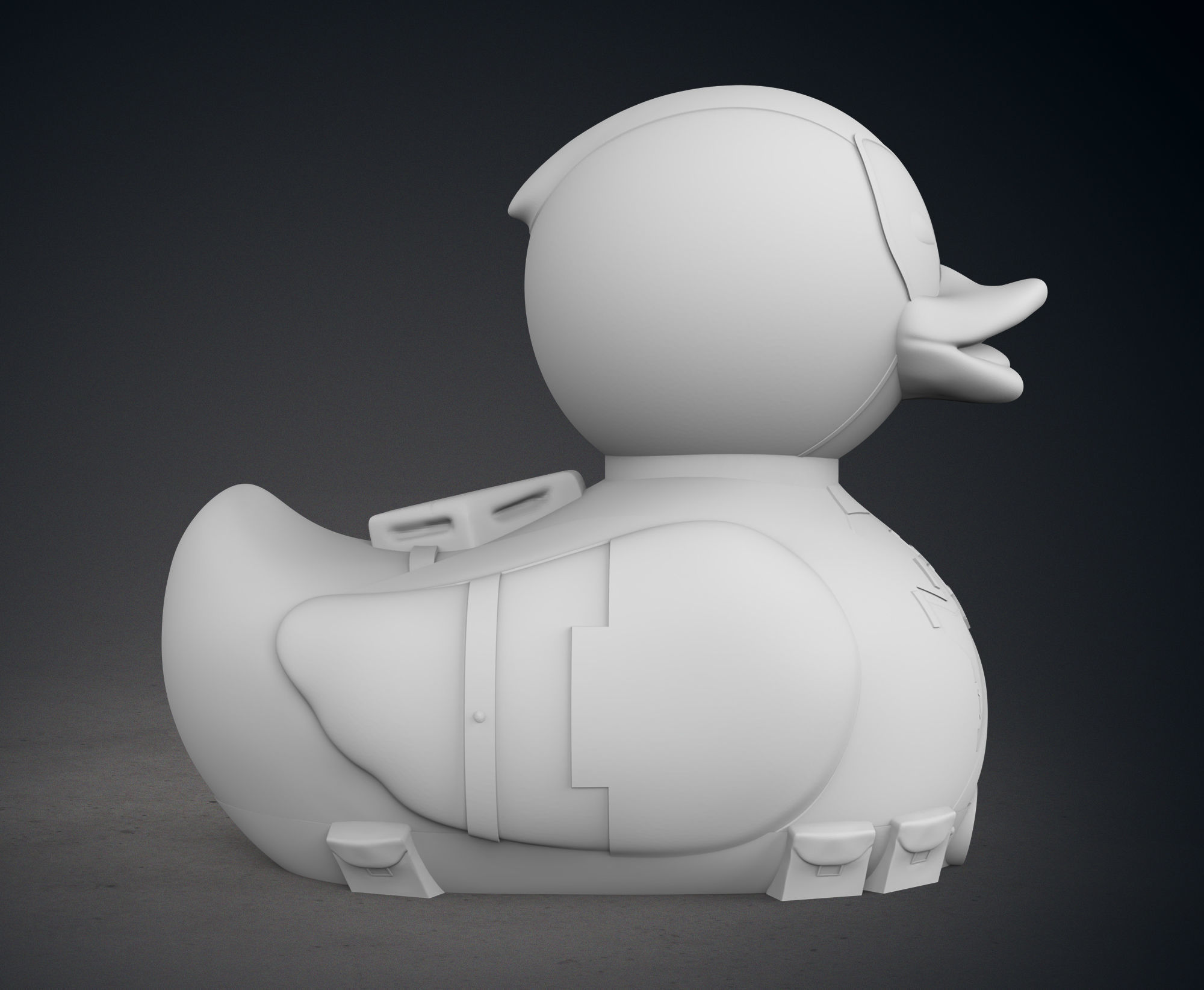 Deadpool and Wolverine Rubber Duck Pack 3D print model_11