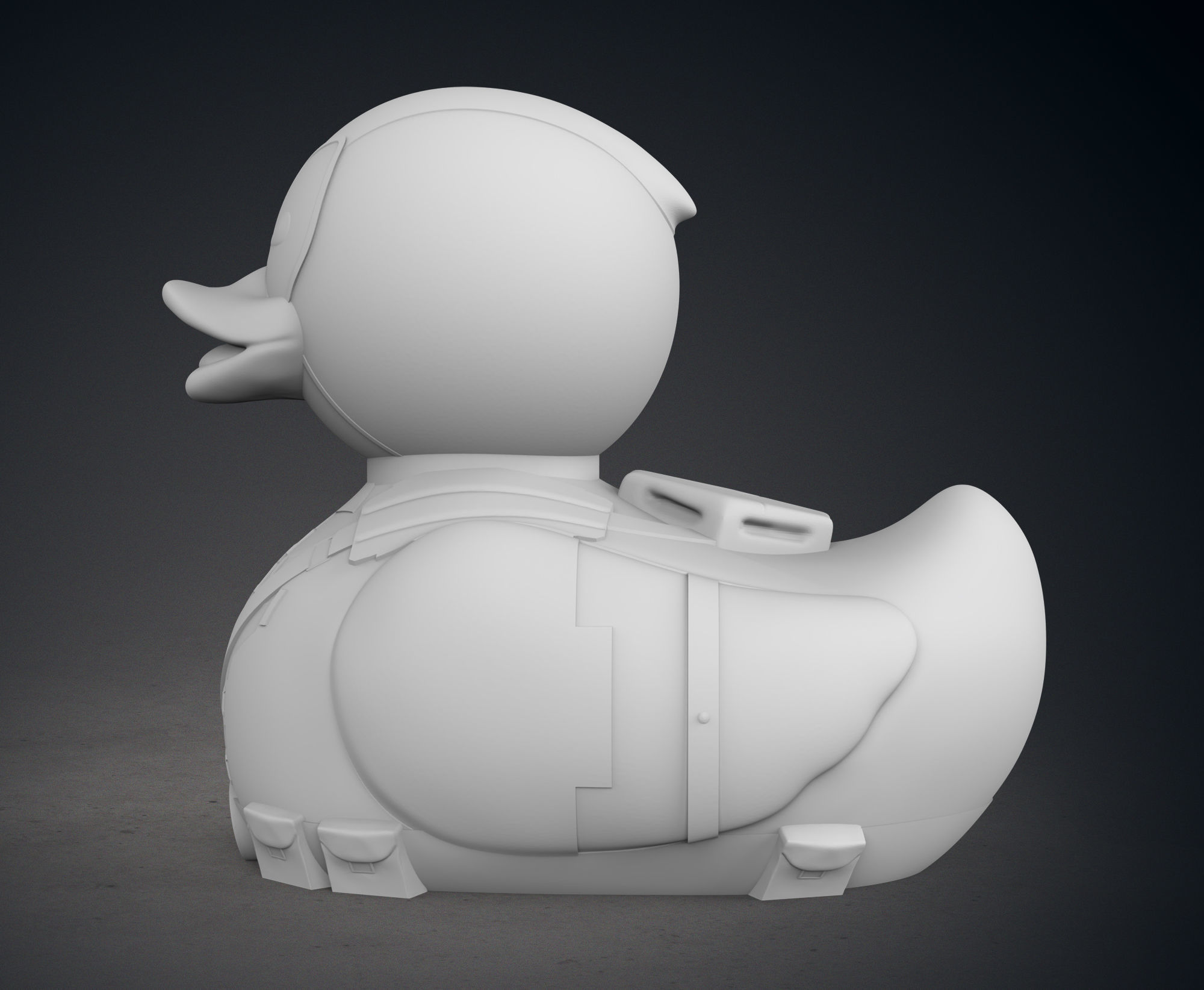 Deadpool and Wolverine Rubber Duck Pack 3D print model_7