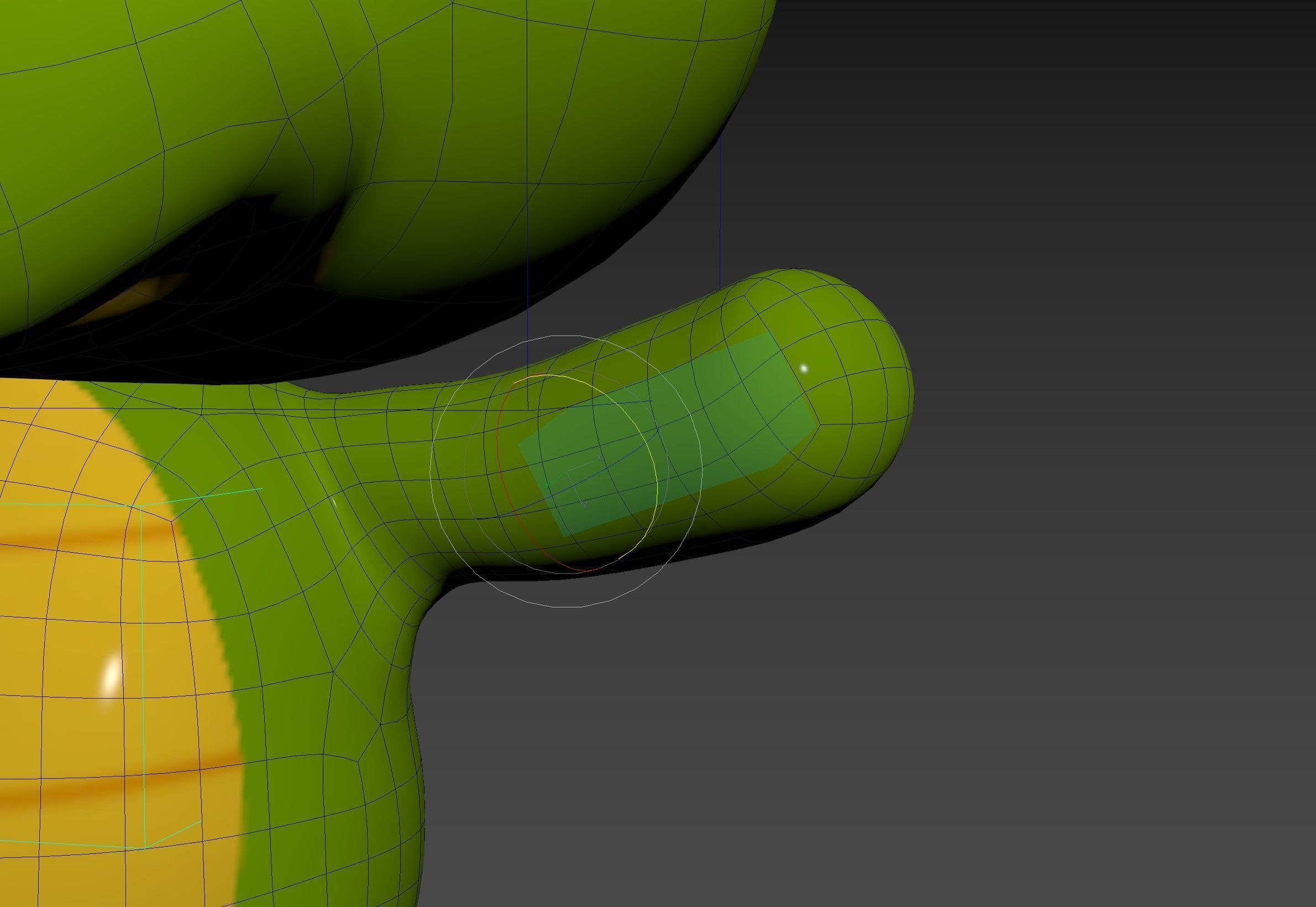 Character329 Rigged Crocodile 3D model_16