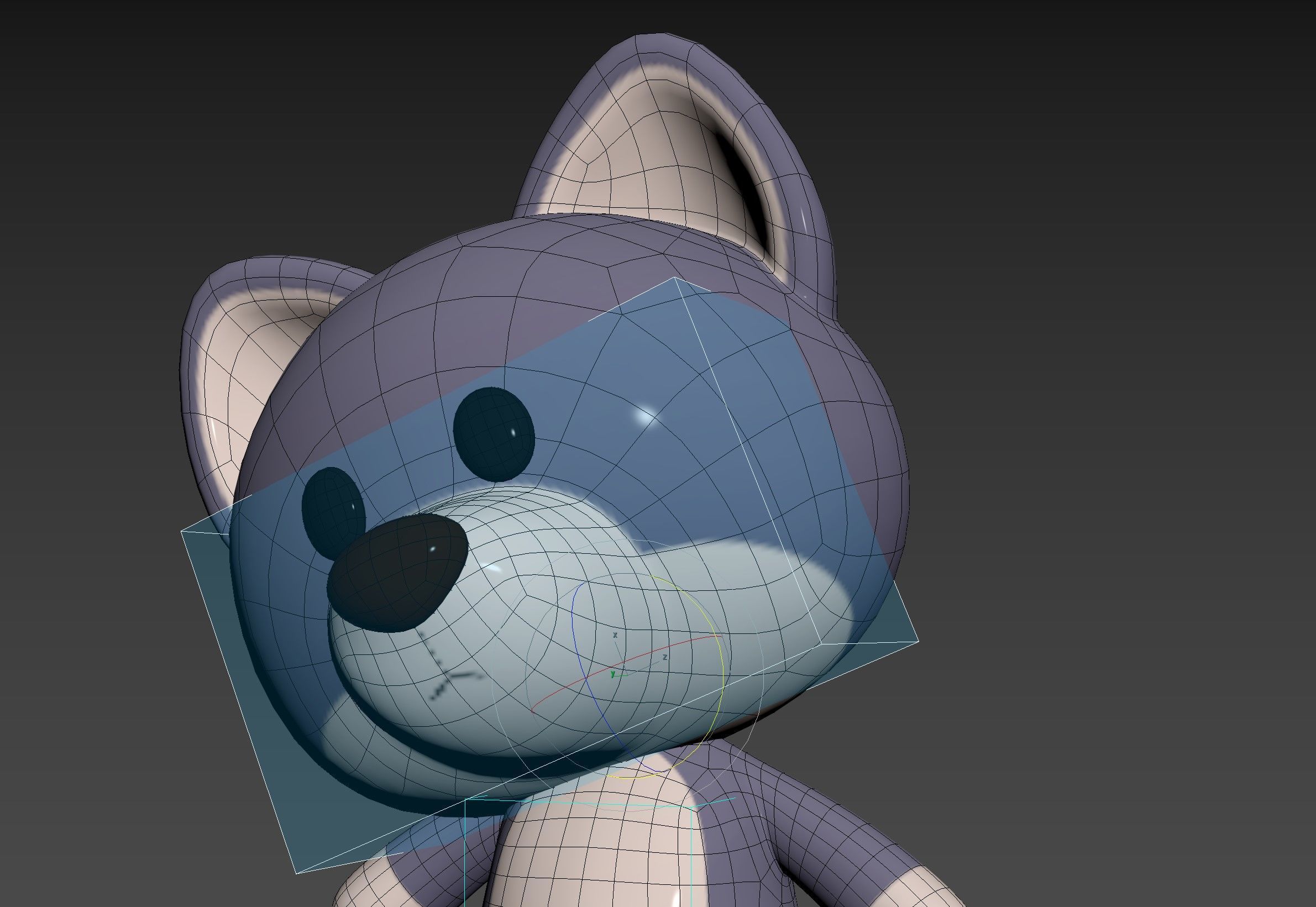 Character330 Rigged Wolf 3D model_18