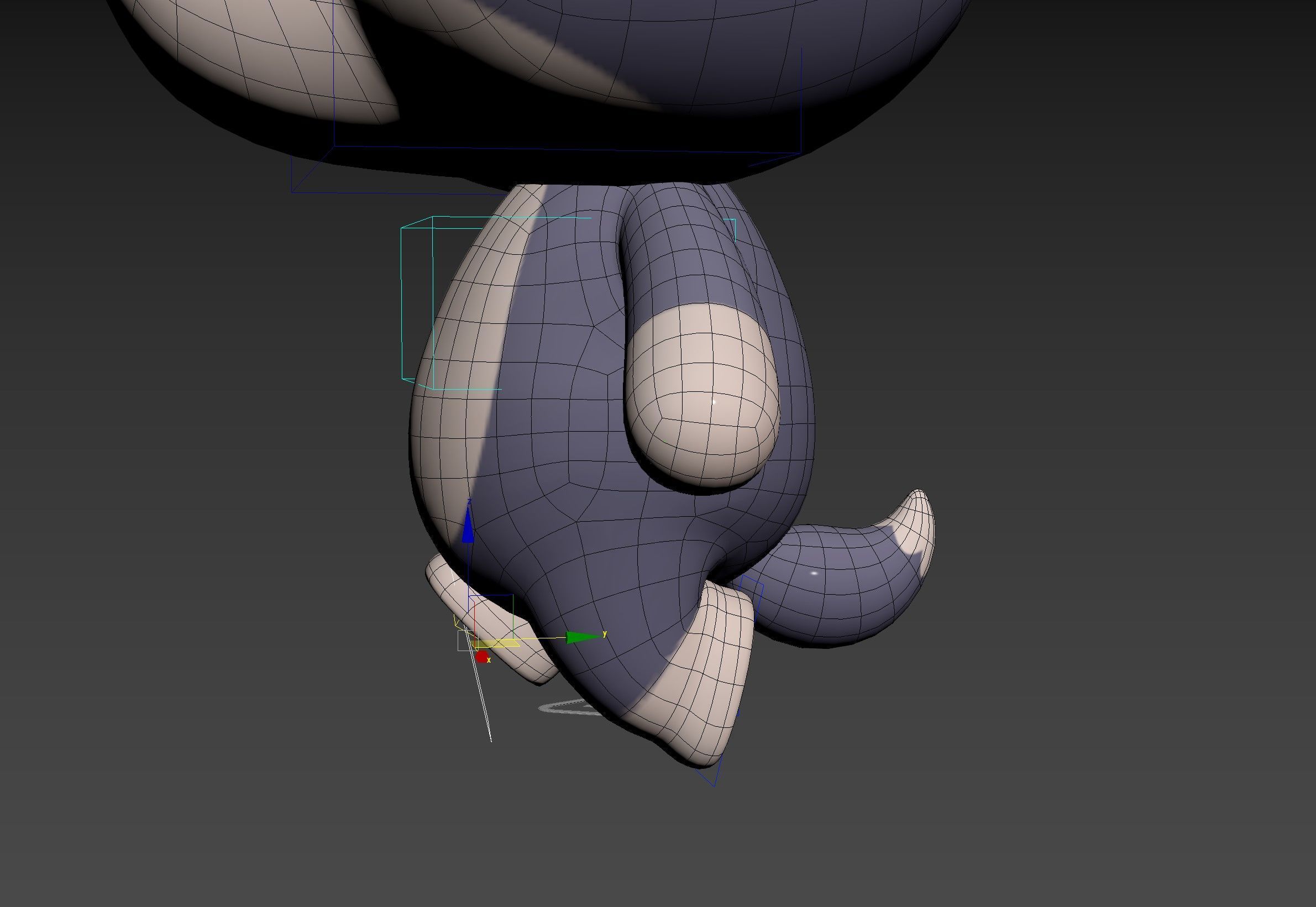 Character330 Rigged Wolf 3D model_22