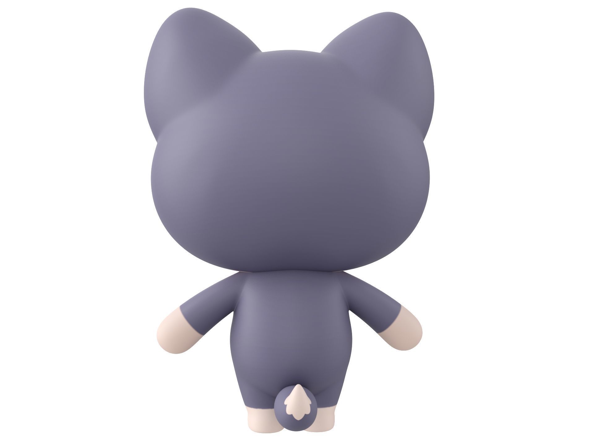 Character330 Rigged Wolf 3D model_4