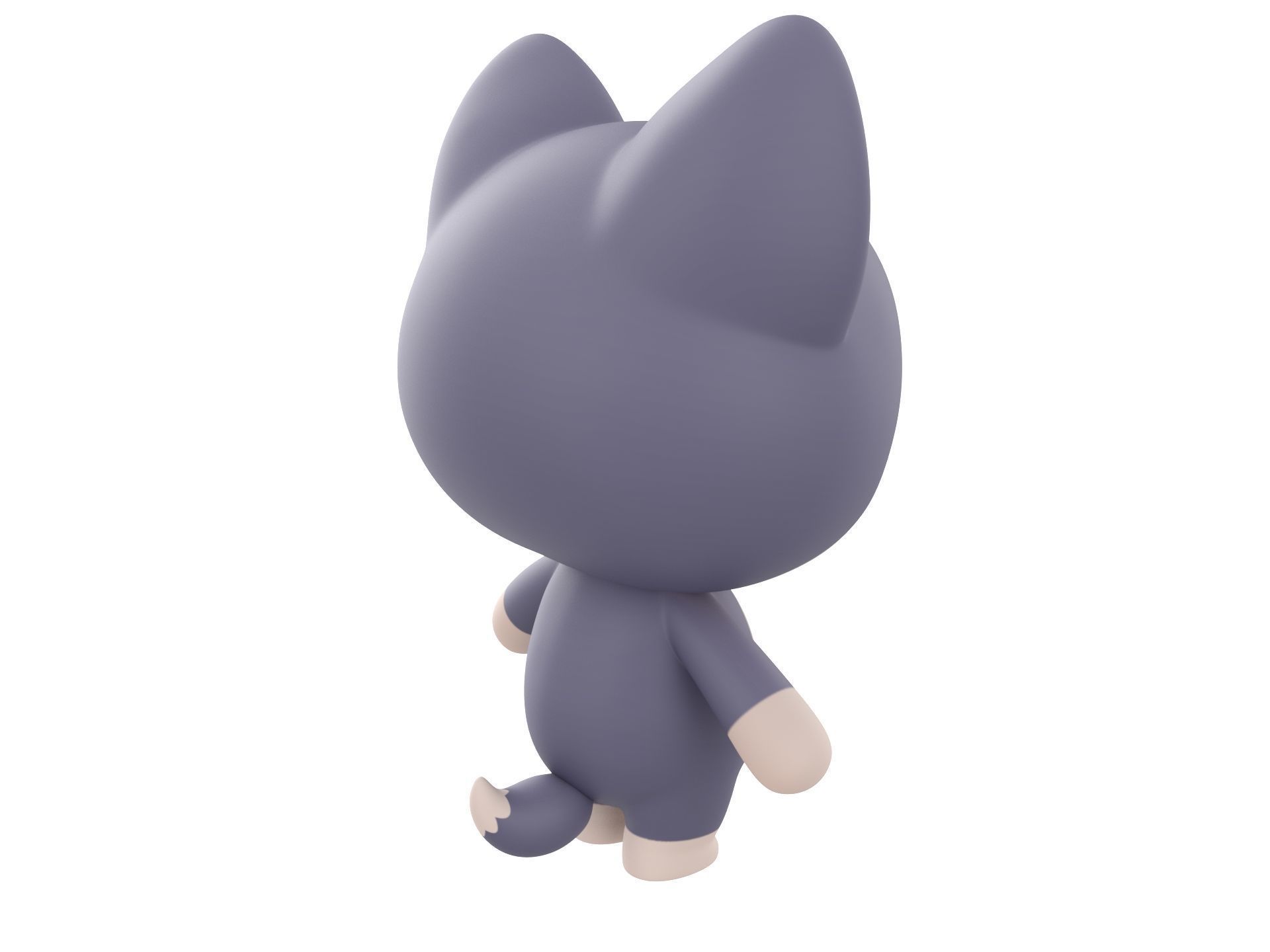 Character330 Rigged Wolf 3D model_3