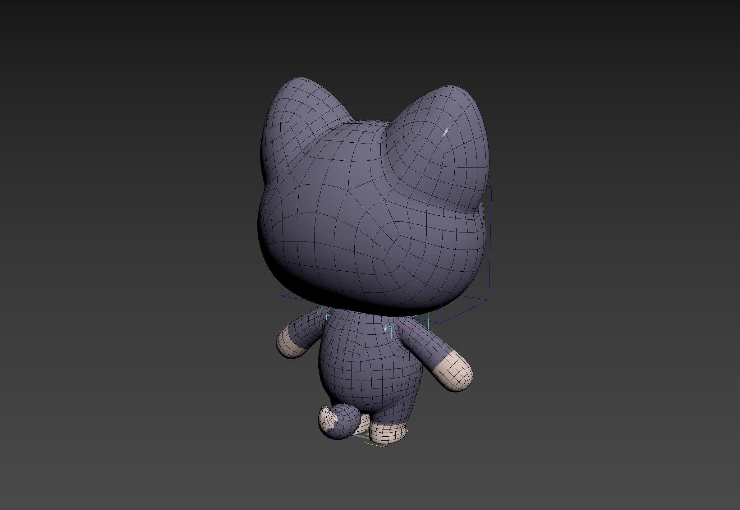 Character330 Rigged Wolf 3D model_17