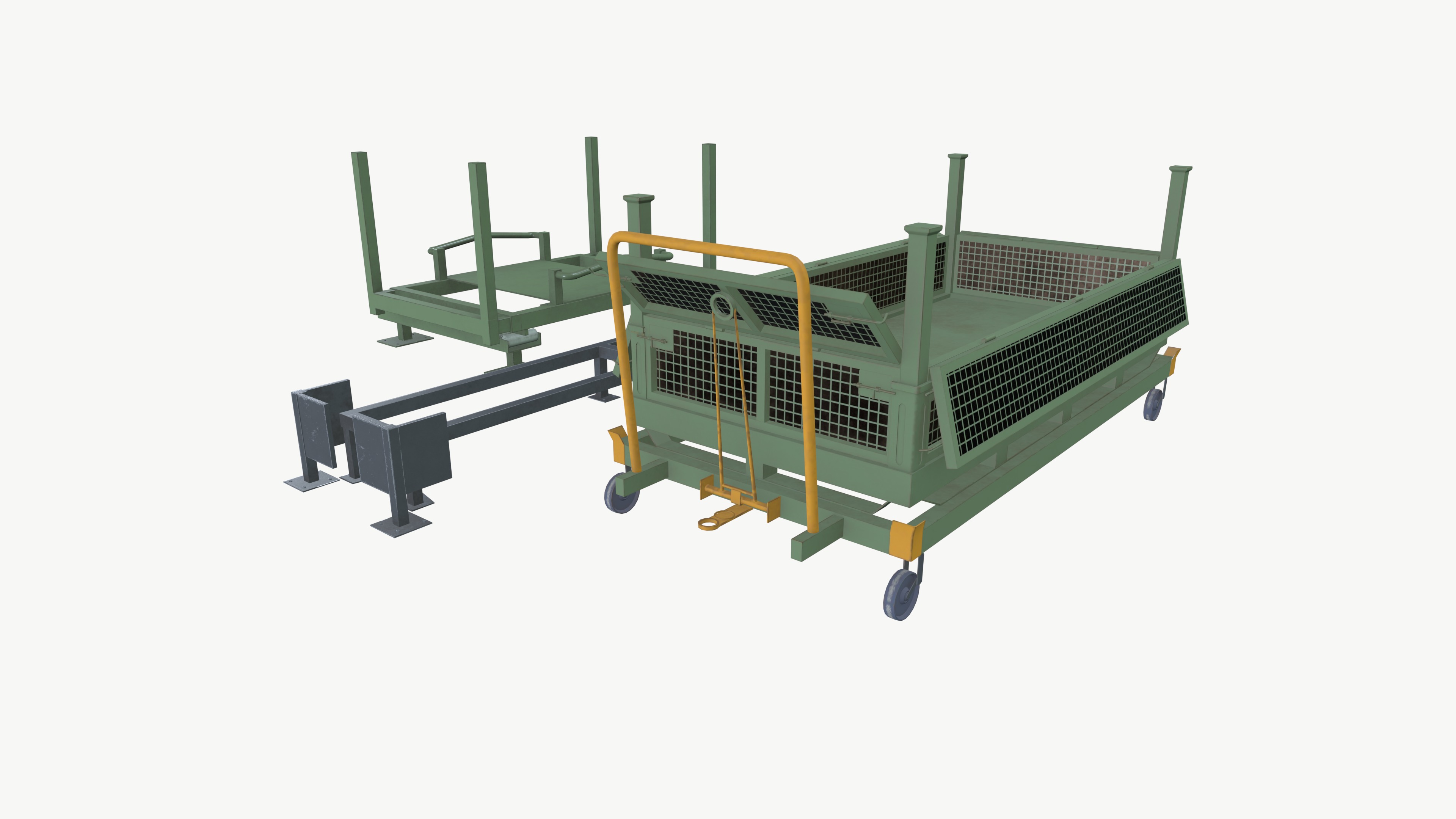 Assets Stands 3D model_3