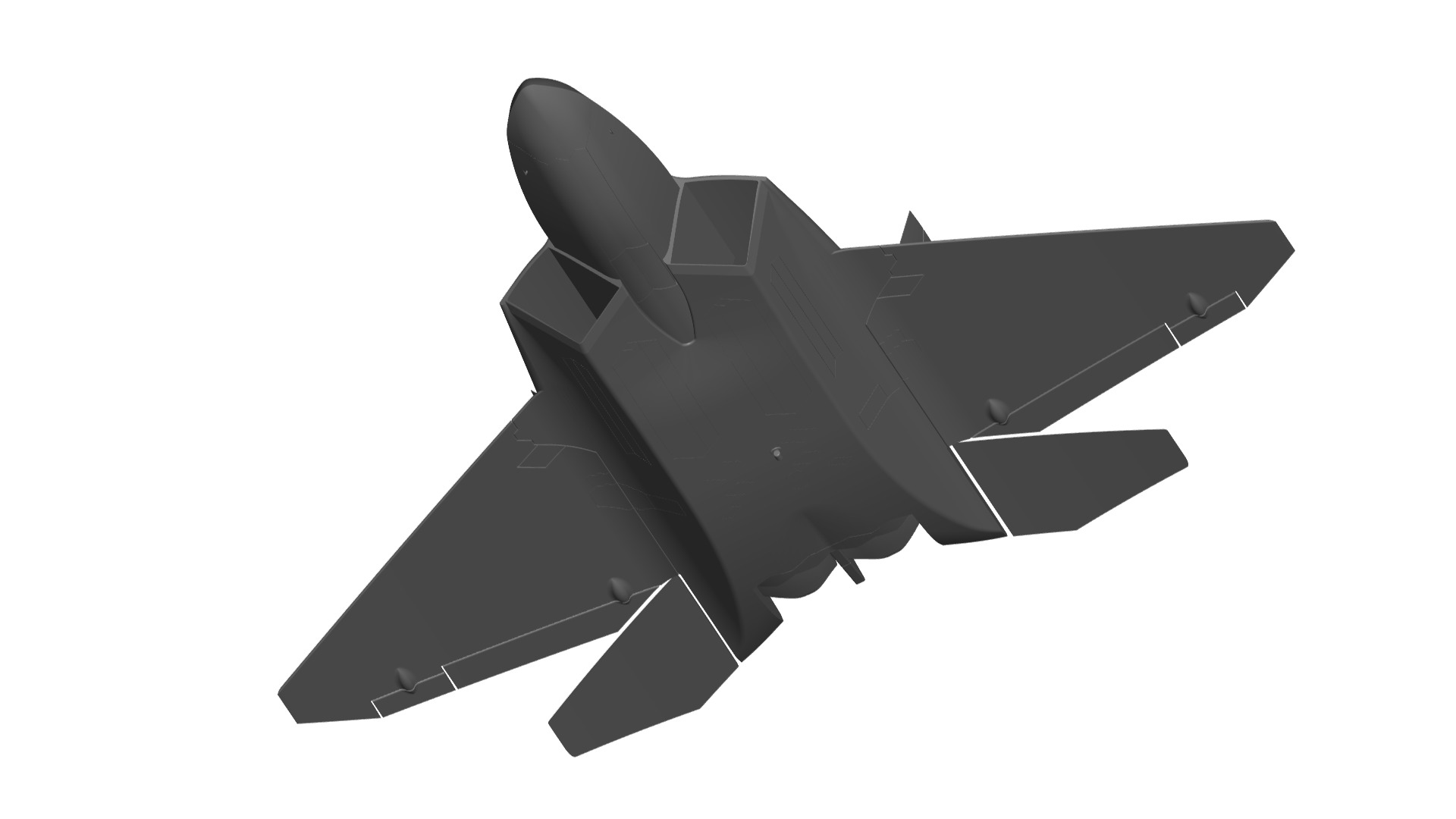 Lockheed Martin F-22 Raptor 3D model_3