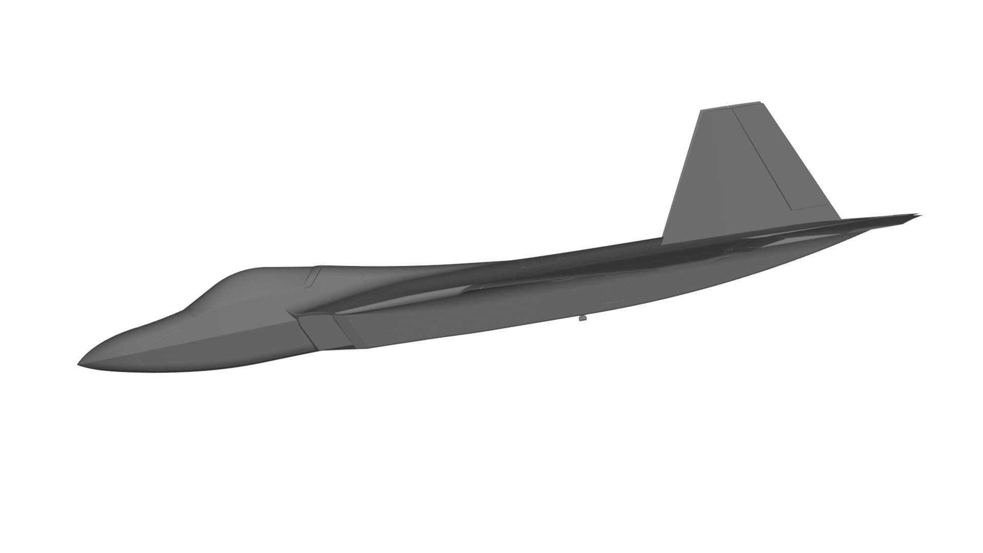 Lockheed Martin F-22 Raptor 3D model_4