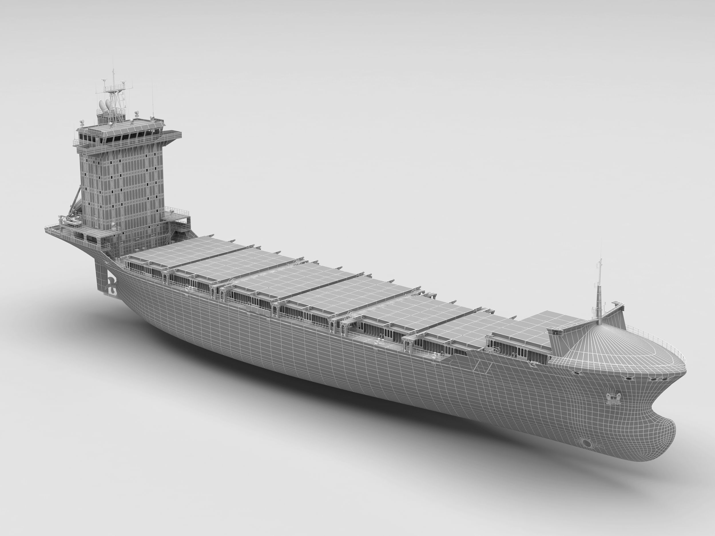 Container Feeder 800 Blue 3D model_12