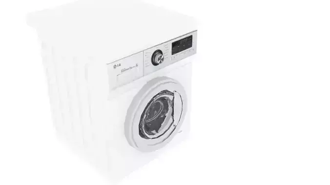 LG Washing Machine 3D model