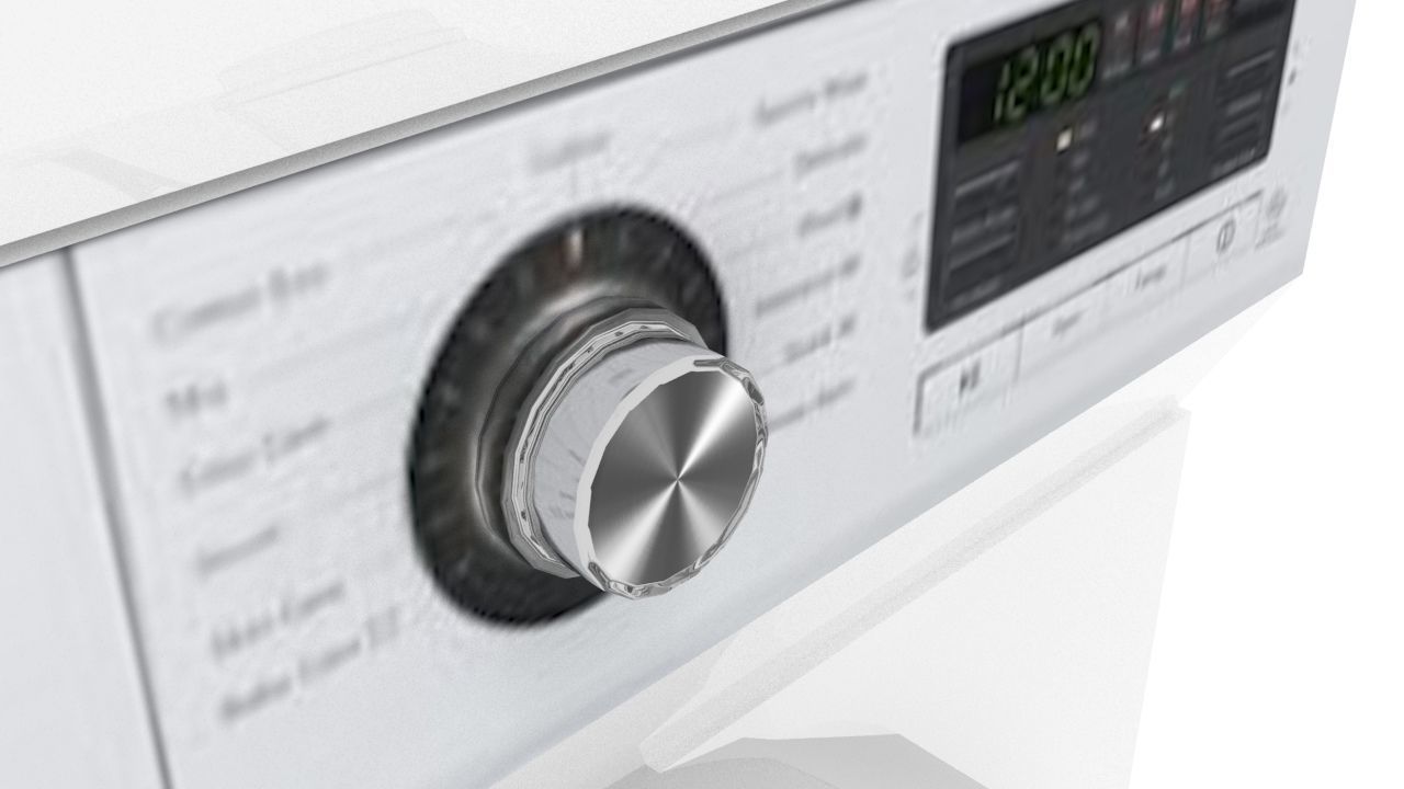 LG Washing Machine 3D model_1