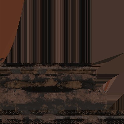 destroy tire 3D model 7