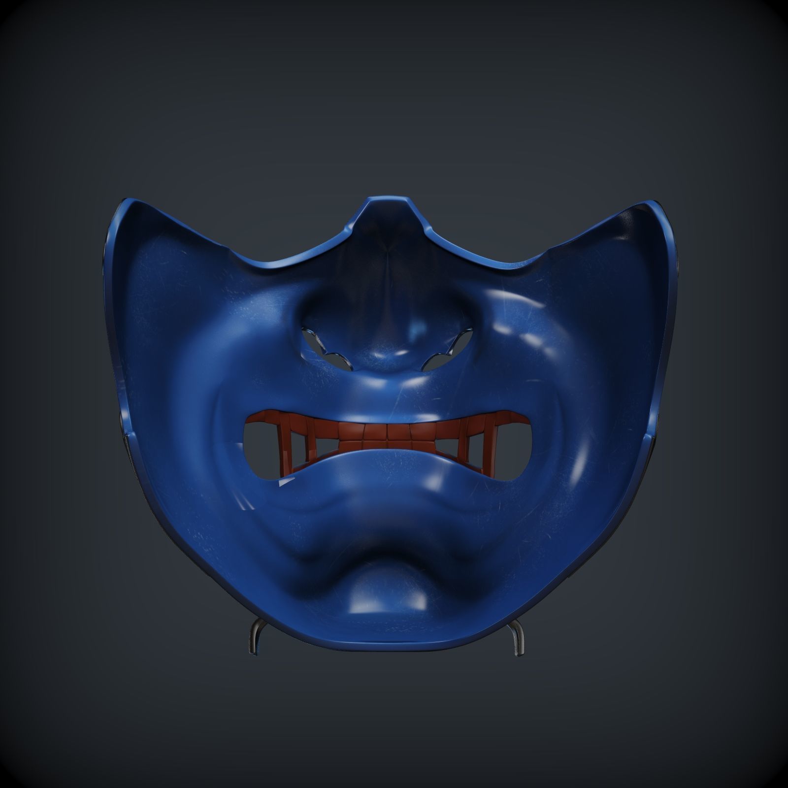 GHOST OF TSUSHIMA SEIRYUUS GLARE mask 3D print model_11