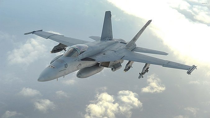 McDonnell Douglas F A-18 Hornet 3D model
