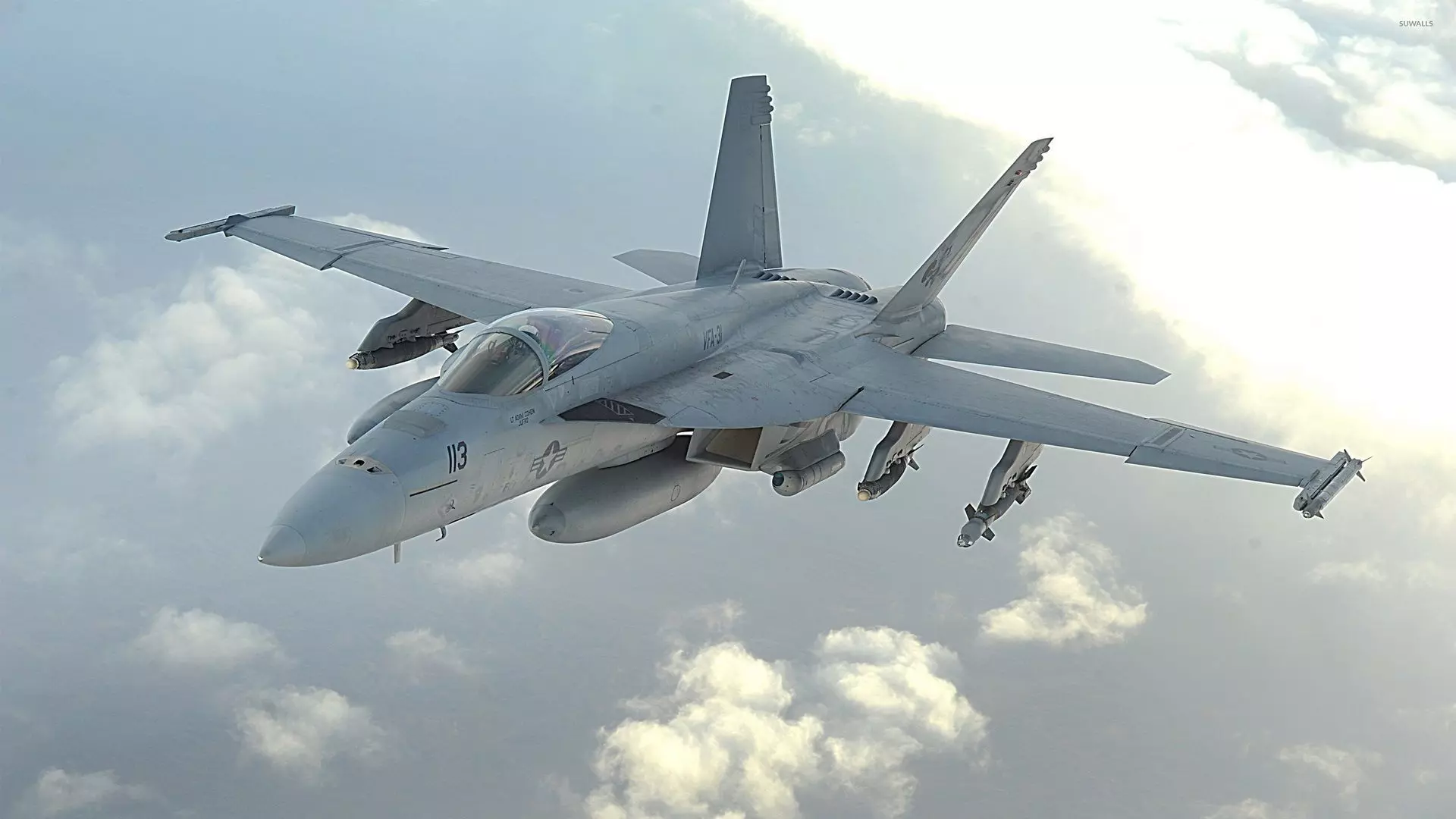 McDonnell Douglas F A-18 Hornet 3D model_0