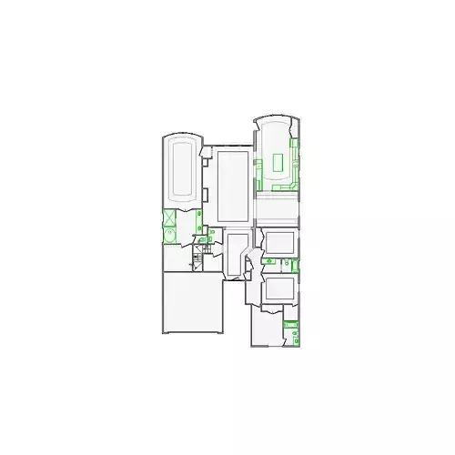  Detailed Interior Sketch - 3001-3500 SF - Xactimate